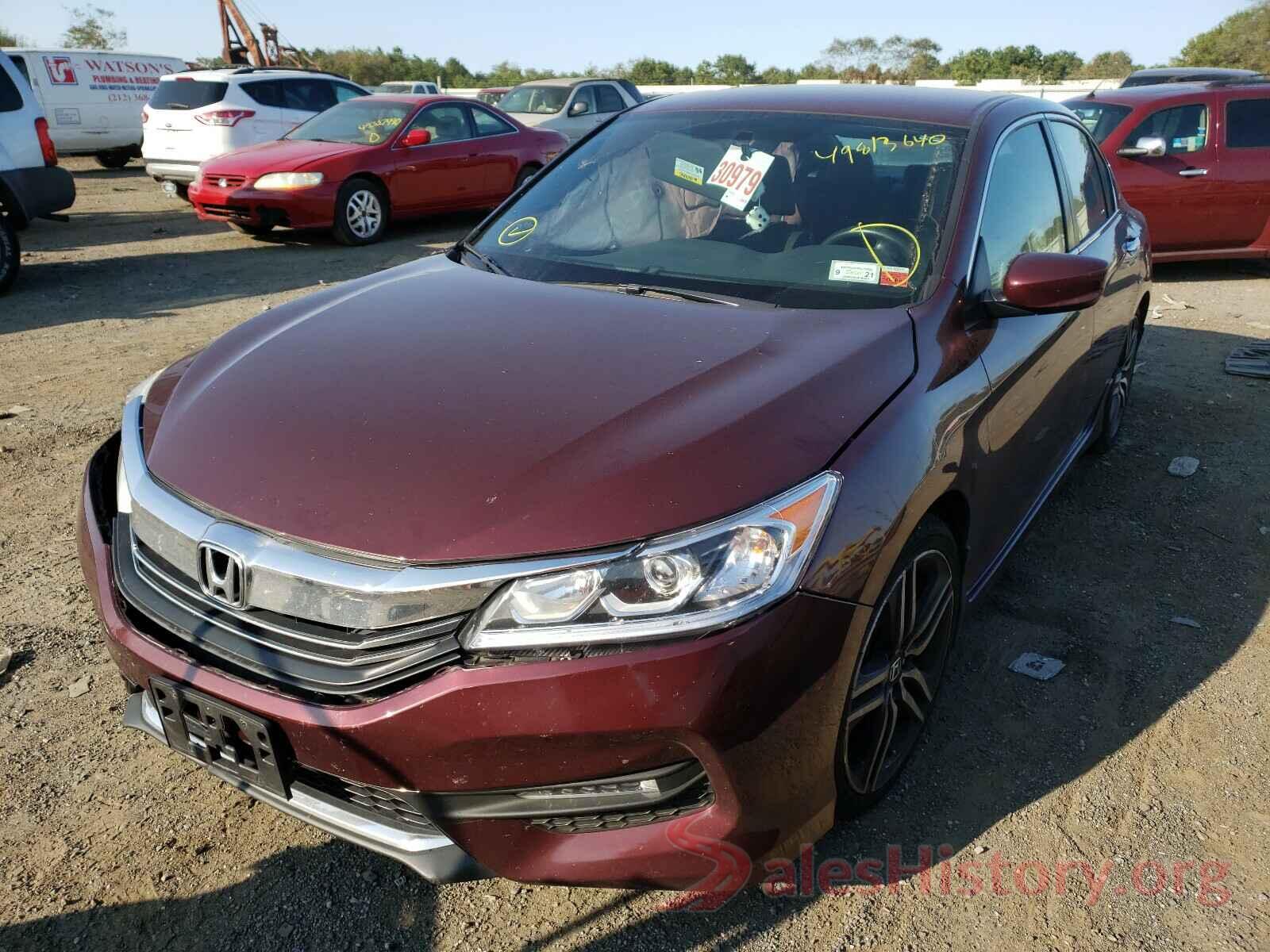 1HGCR2F5XGA040254 2016 HONDA ACCORD