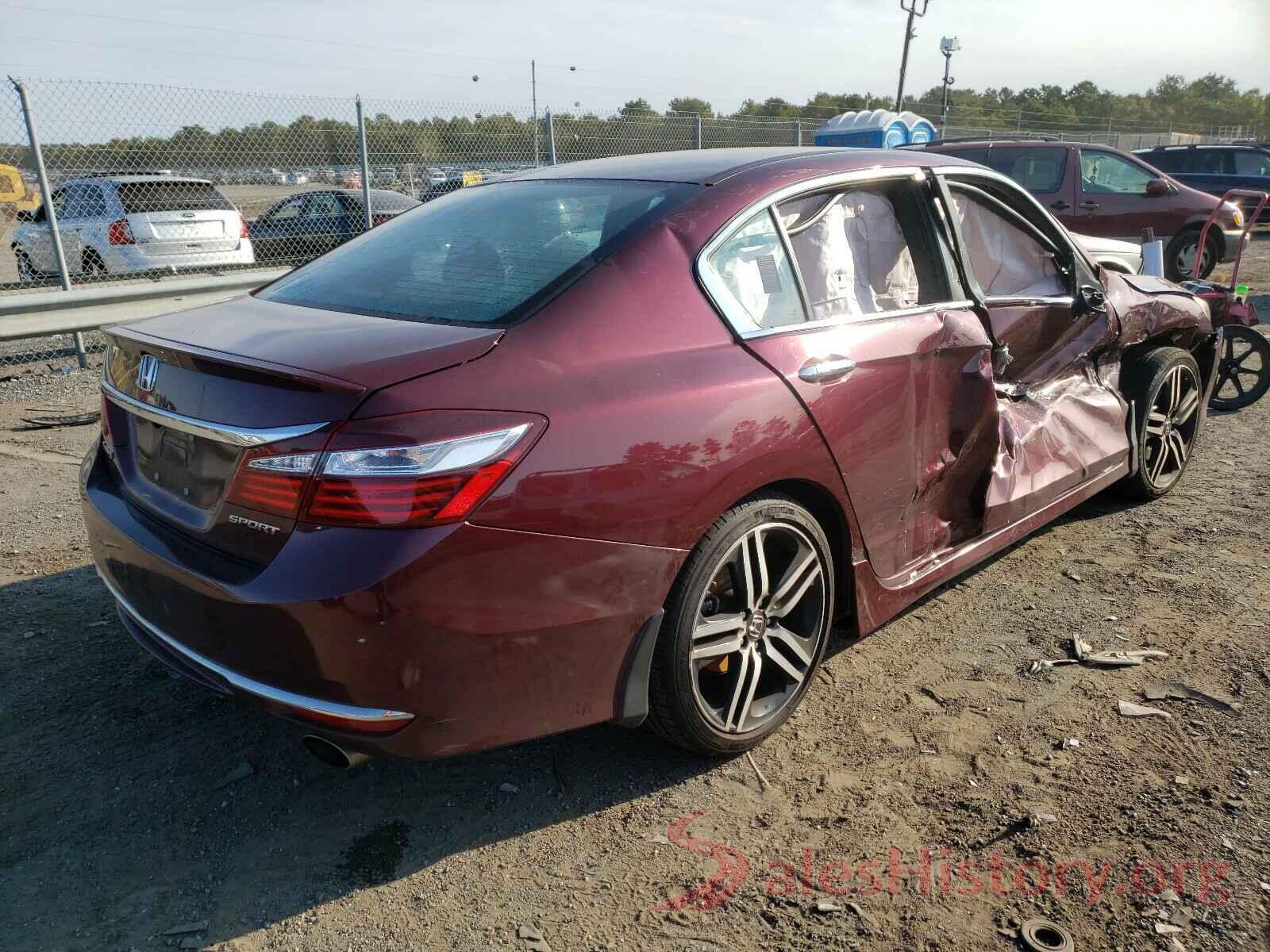 1HGCR2F5XGA040254 2016 HONDA ACCORD