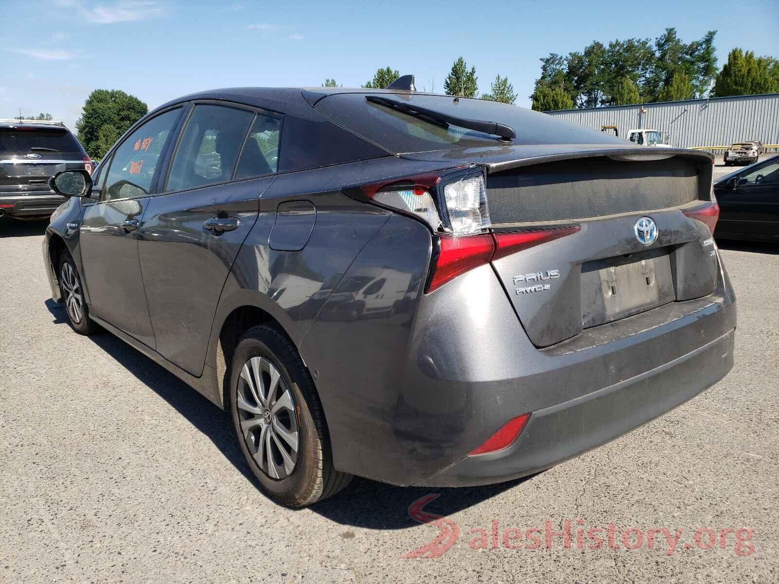 JTDL9RFU6K3003598 2019 TOYOTA PRIUS