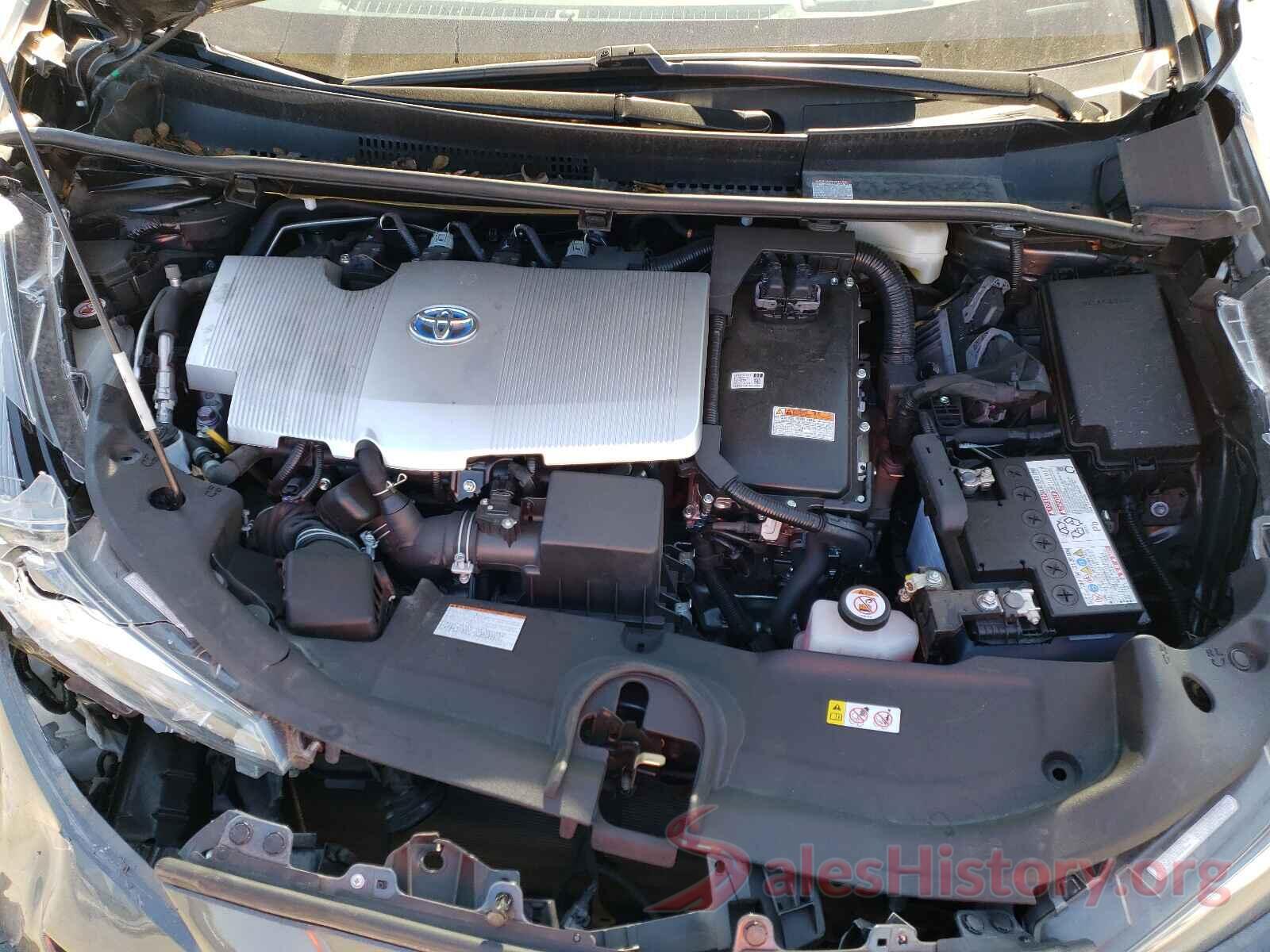 JTDL9RFU6K3003598 2019 TOYOTA PRIUS