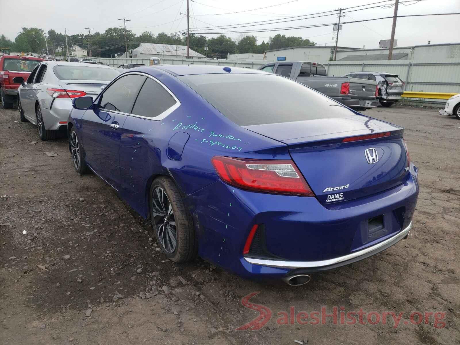 1HGCT2B80GA007216 2016 HONDA ACCORD