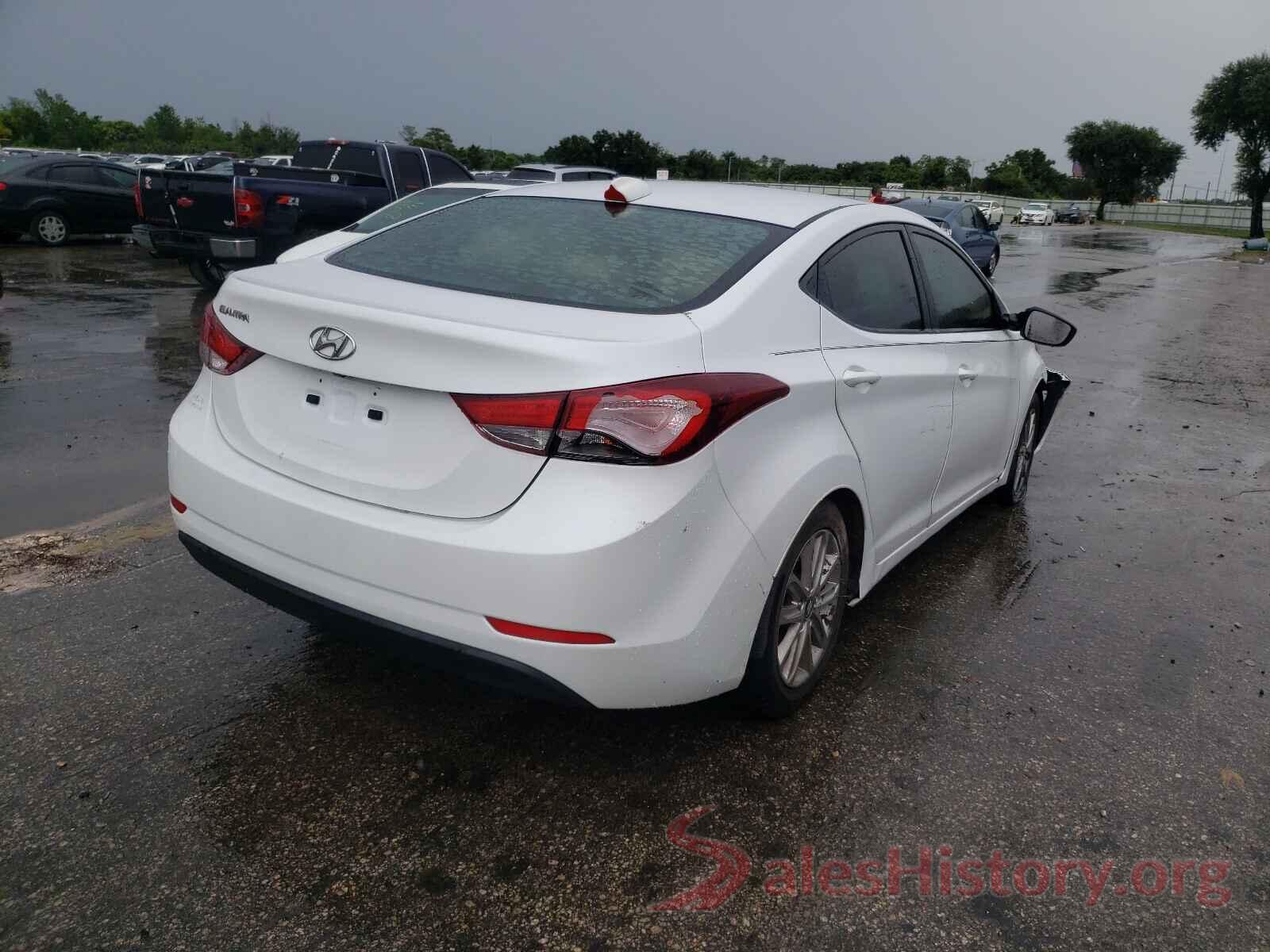 5NPDH4AE5GH670300 2016 HYUNDAI ELANTRA