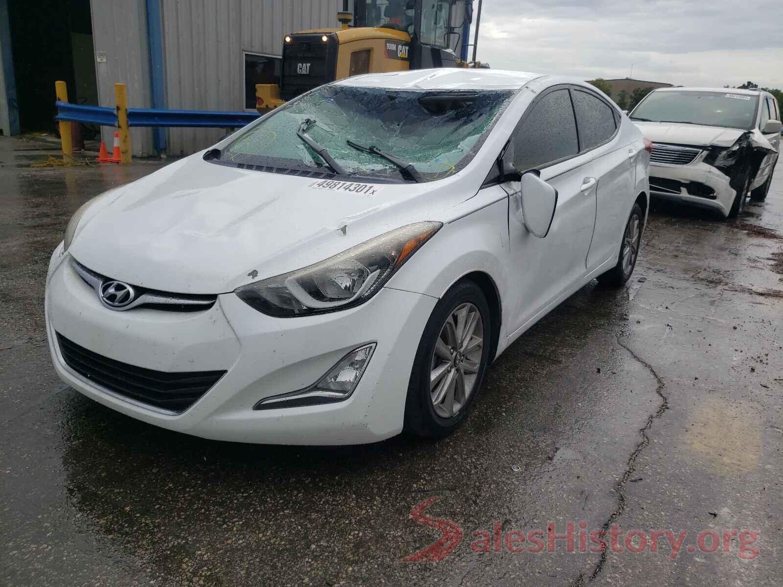 5NPDH4AE5GH670300 2016 HYUNDAI ELANTRA