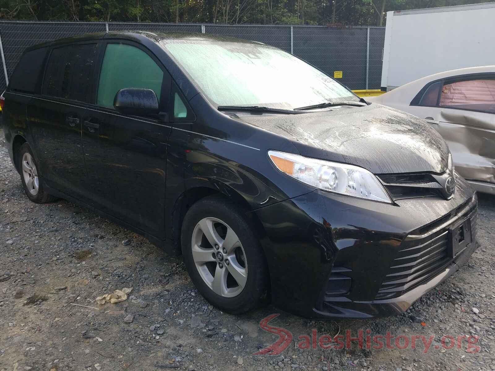 5TDZZ3DC7KS991197 2019 TOYOTA SIENNA