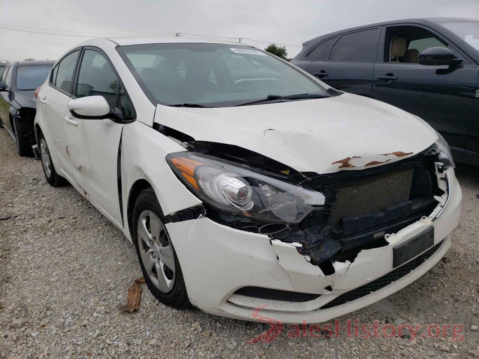 KNAFK4A68G5475744 2016 KIA FORTE