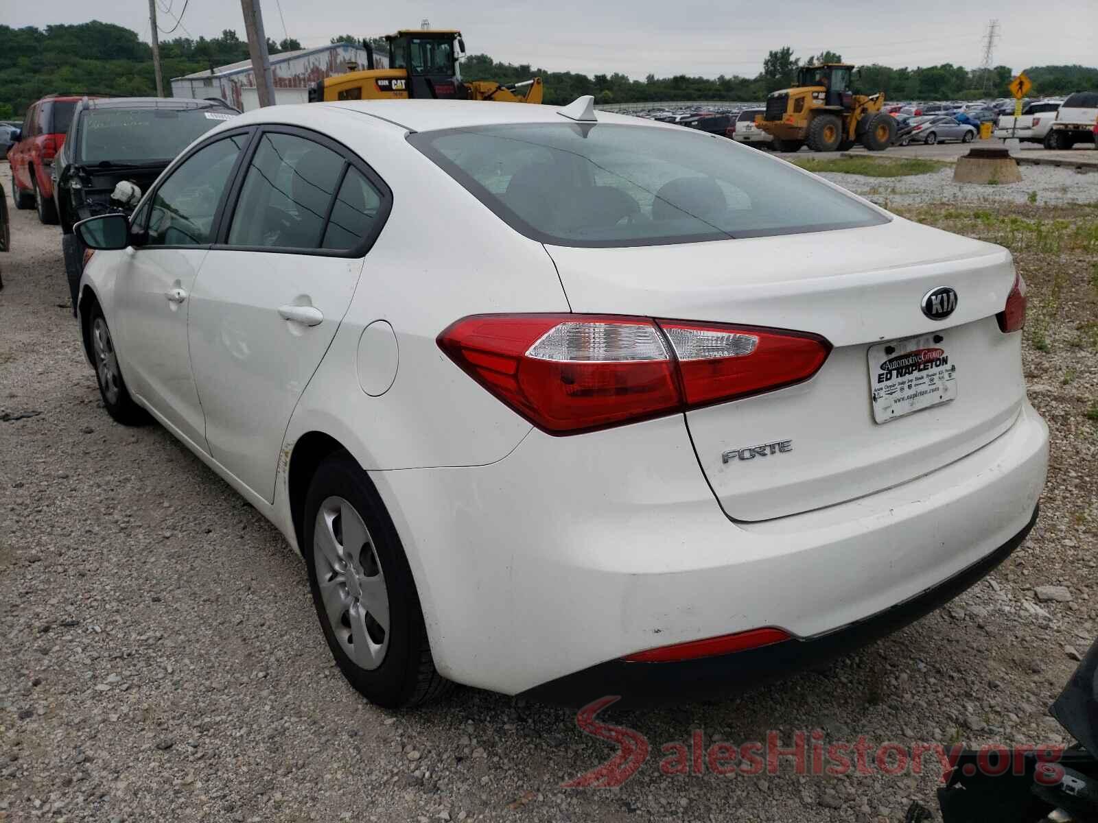 KNAFK4A68G5475744 2016 KIA FORTE