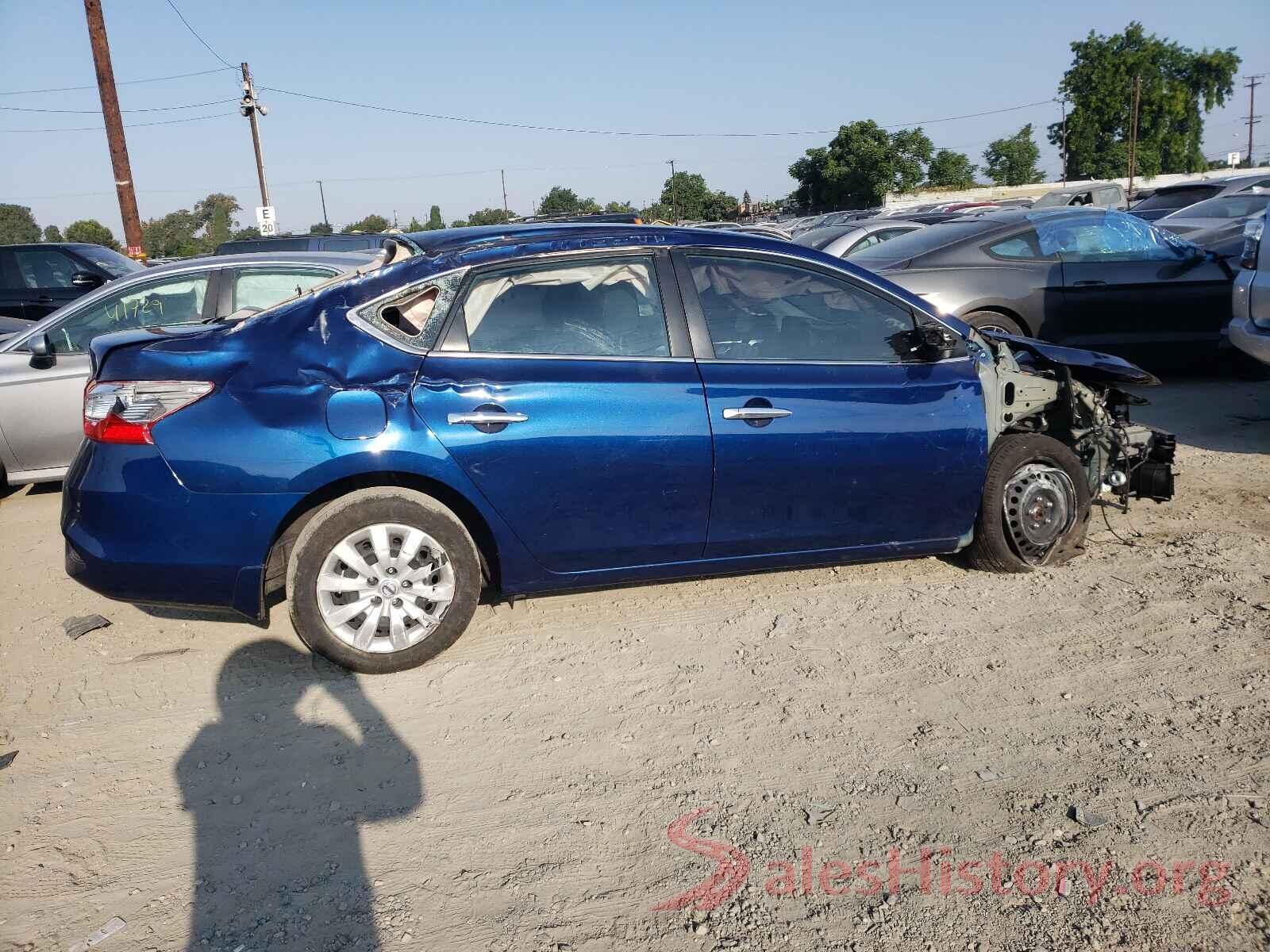 3N1AB7AP4KY402814 2019 NISSAN SENTRA