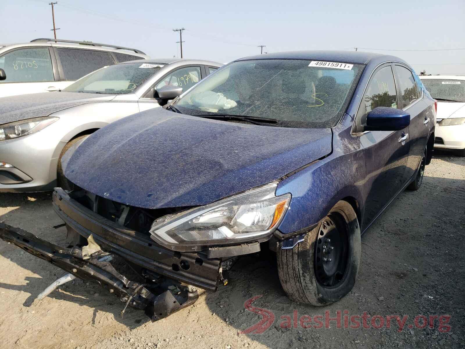 3N1AB7AP4KY402814 2019 NISSAN SENTRA