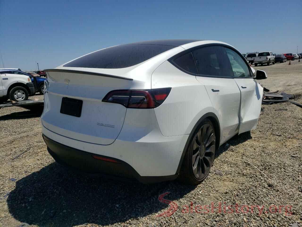 7SAYGDEF5NF411294 2022 TESLA MODEL Y