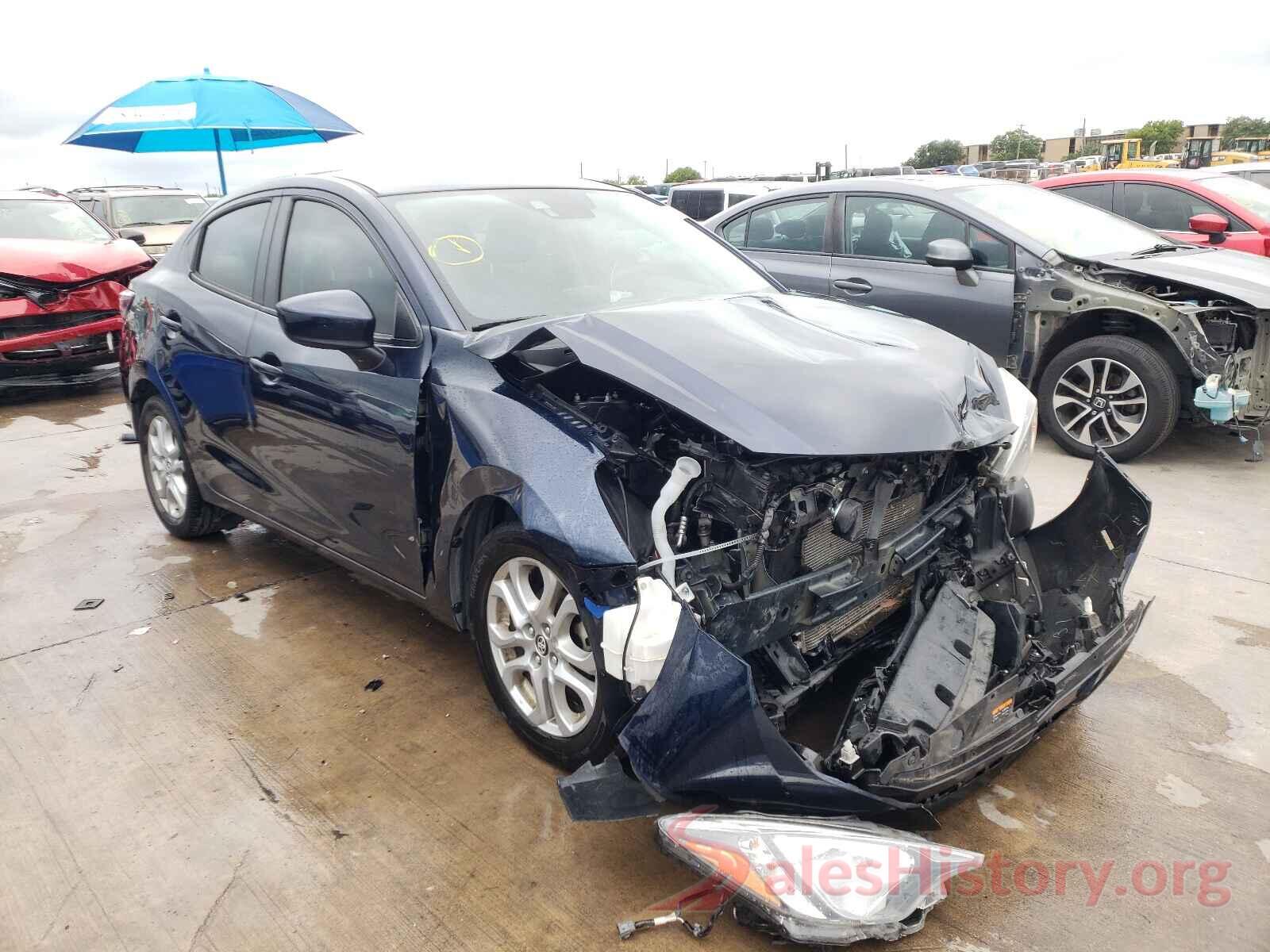 3MYDLBYV0JY312610 2018 TOYOTA YARIS