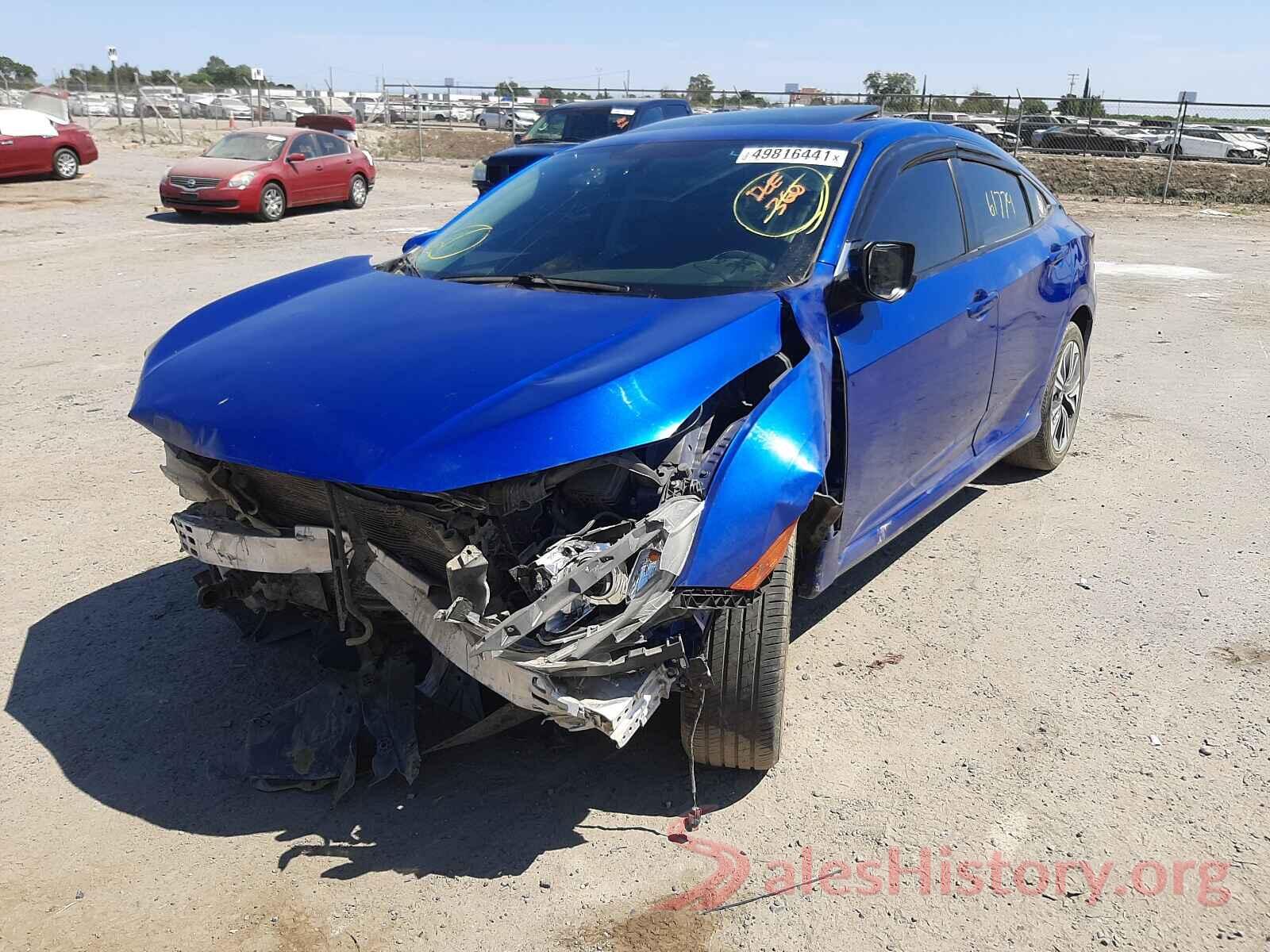 2HGFC1F37GH642375 2016 HONDA CIVIC