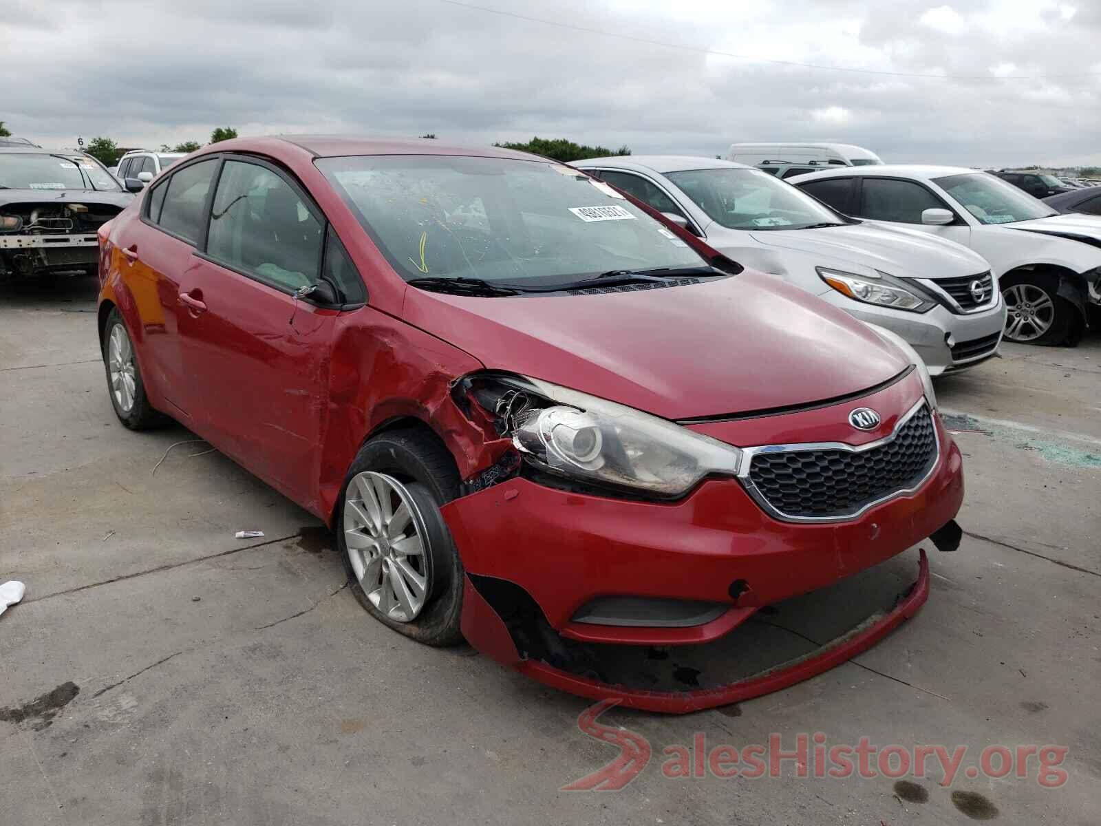 KNAFX4A65G5442153 2016 KIA FORTE