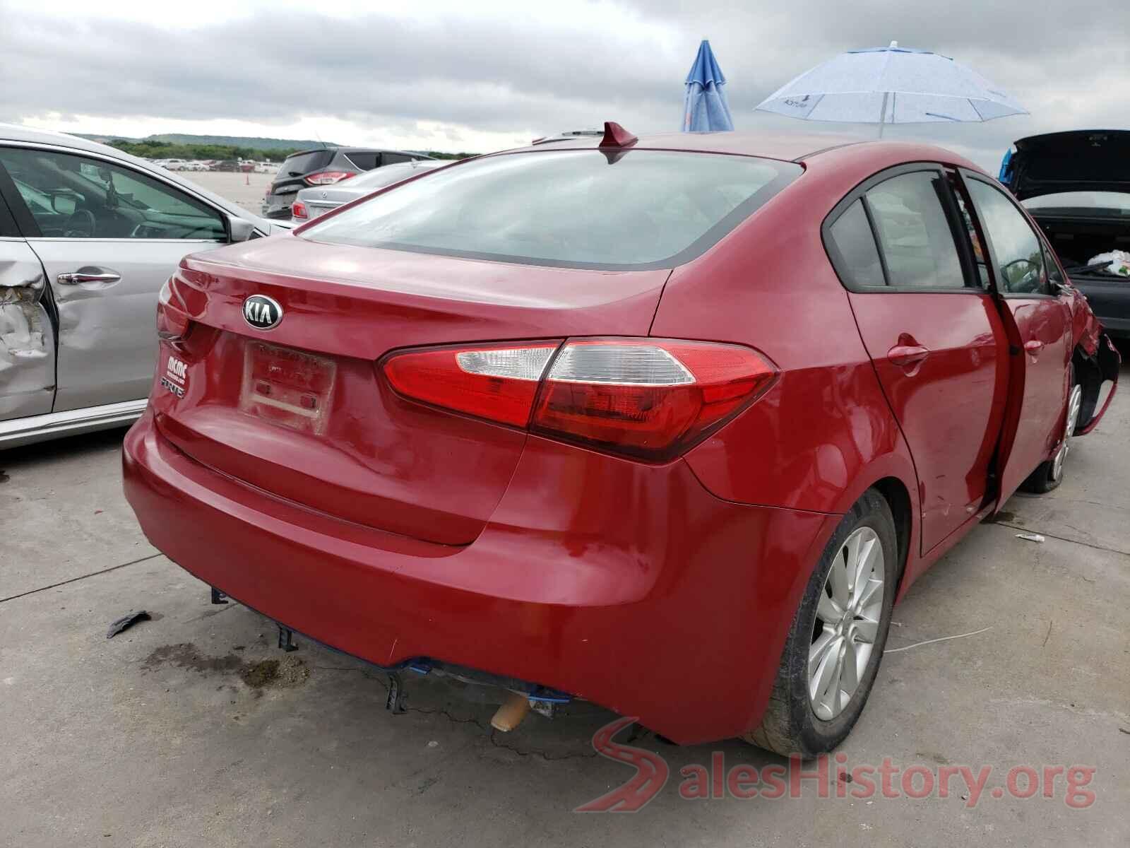 KNAFX4A65G5442153 2016 KIA FORTE