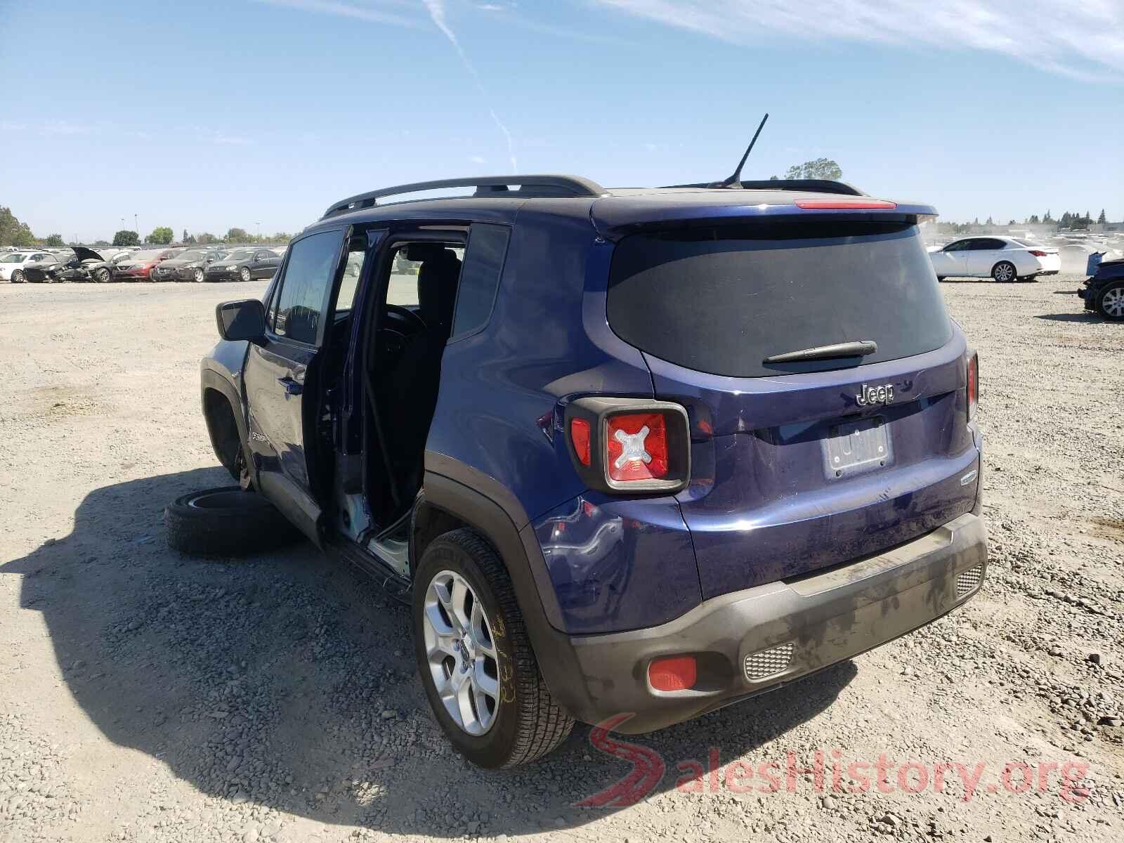 ZACCJABB7HPE56274 2017 JEEP RENEGADE