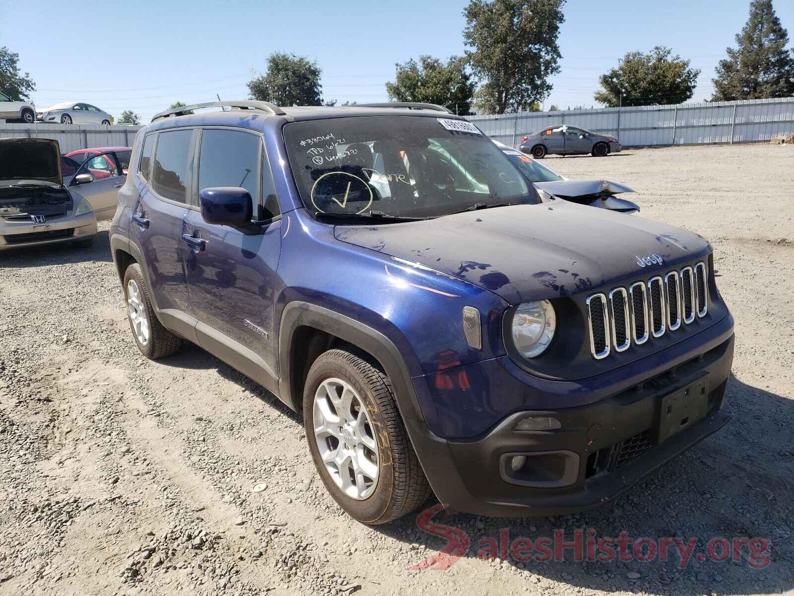 ZACCJABB7HPE56274 2017 JEEP RENEGADE