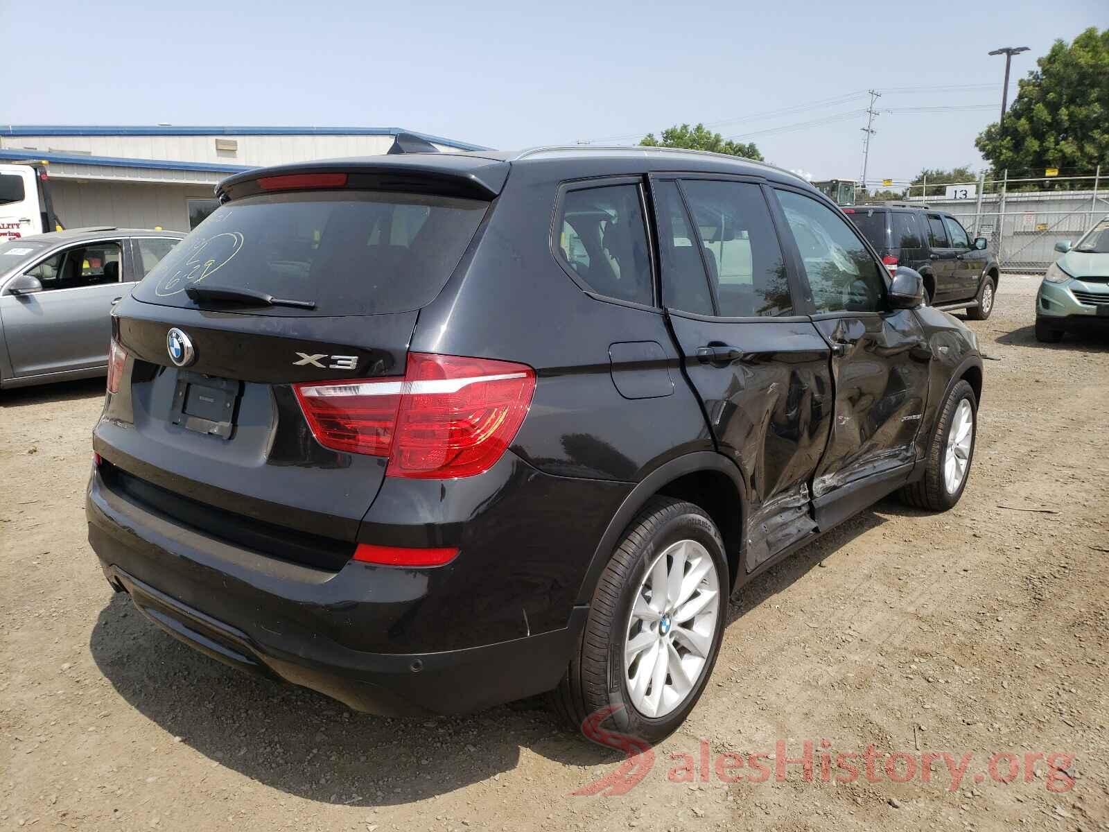 5UXWX9C50G0D68790 2016 BMW X3