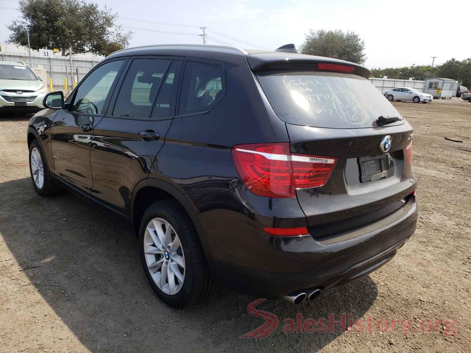 5UXWX9C50G0D68790 2016 BMW X3