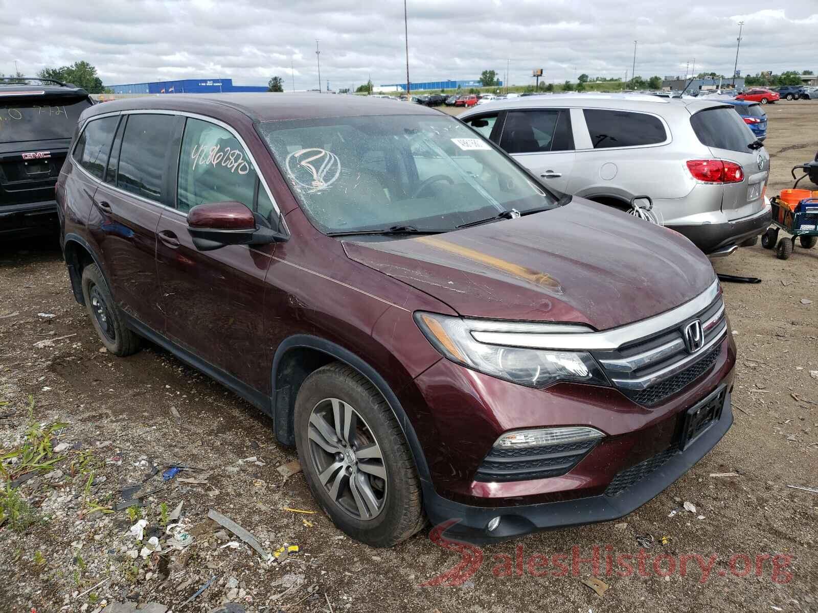 5FNYF6H33GB082871 2016 HONDA PILOT