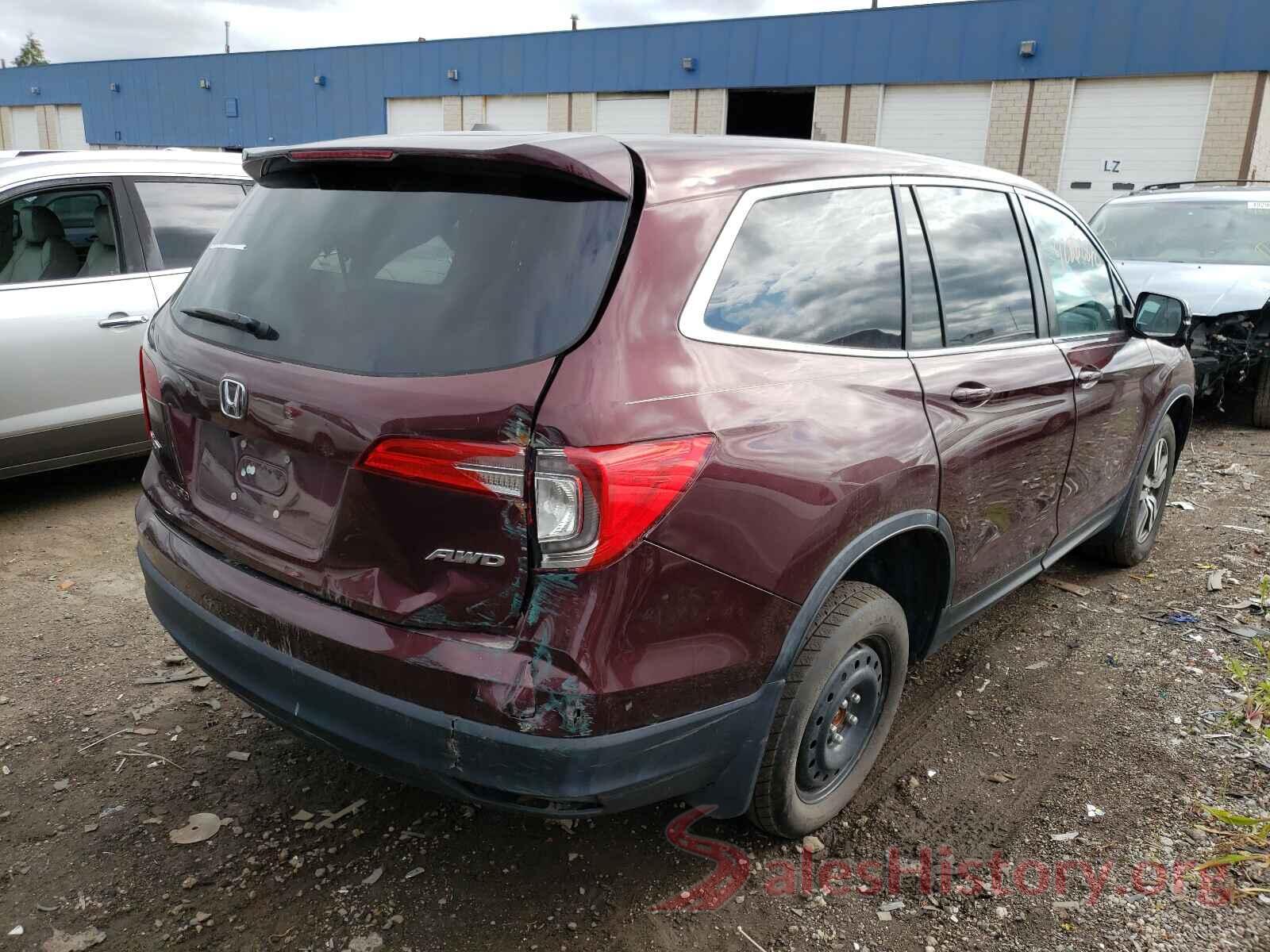 5FNYF6H33GB082871 2016 HONDA PILOT