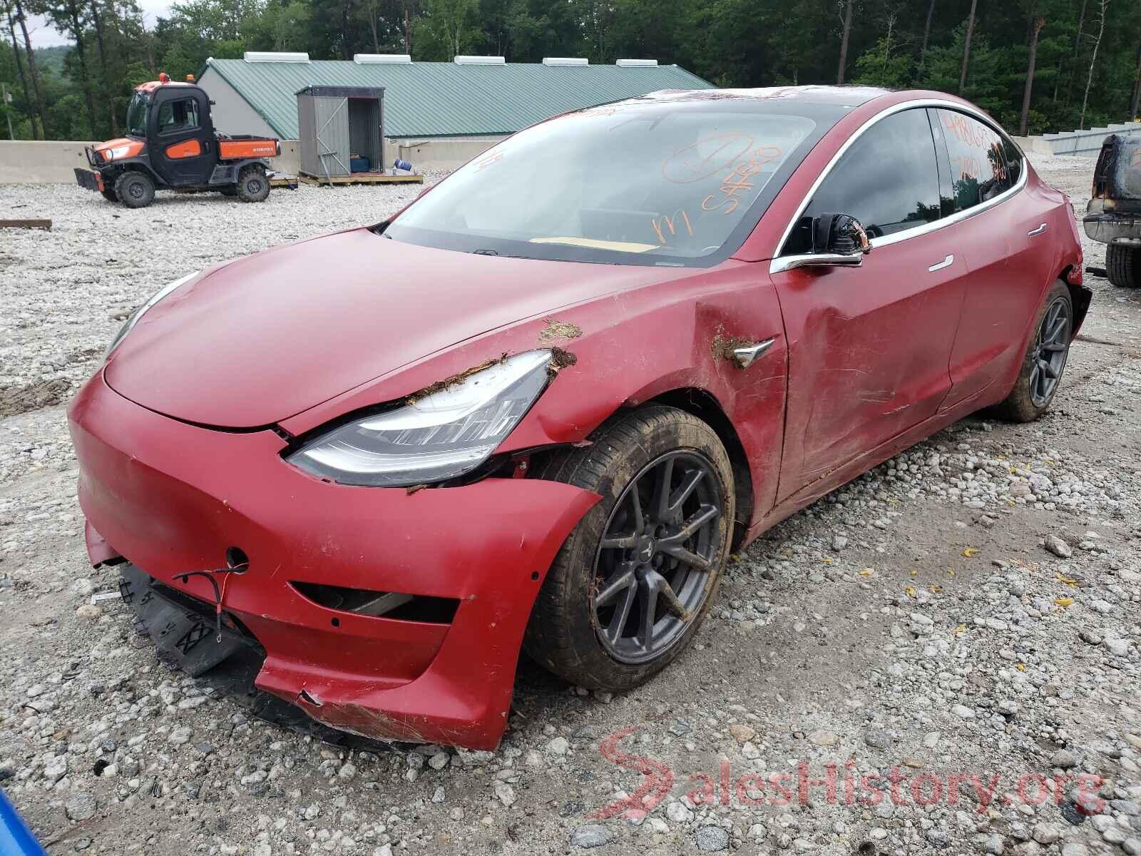 5YJ3E1EB4JF114701 2018 TESLA MODEL 3