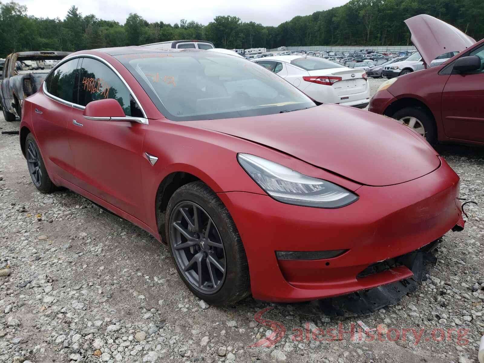 5YJ3E1EB4JF114701 2018 TESLA MODEL 3