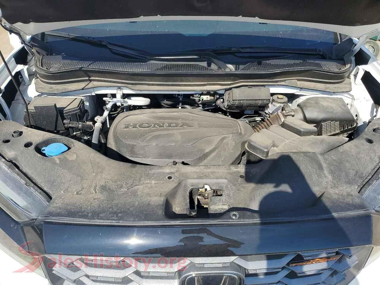 2024 HONDA RIDGELINE VIN 5FPYK3F69RB026595, VIN plate