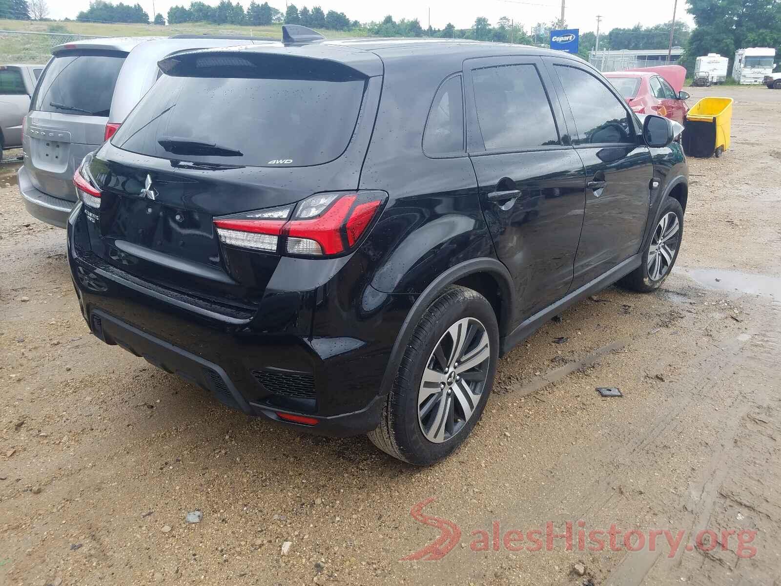 JA4ARUAU5MU005898 2021 MITSUBISHI OUTLANDER