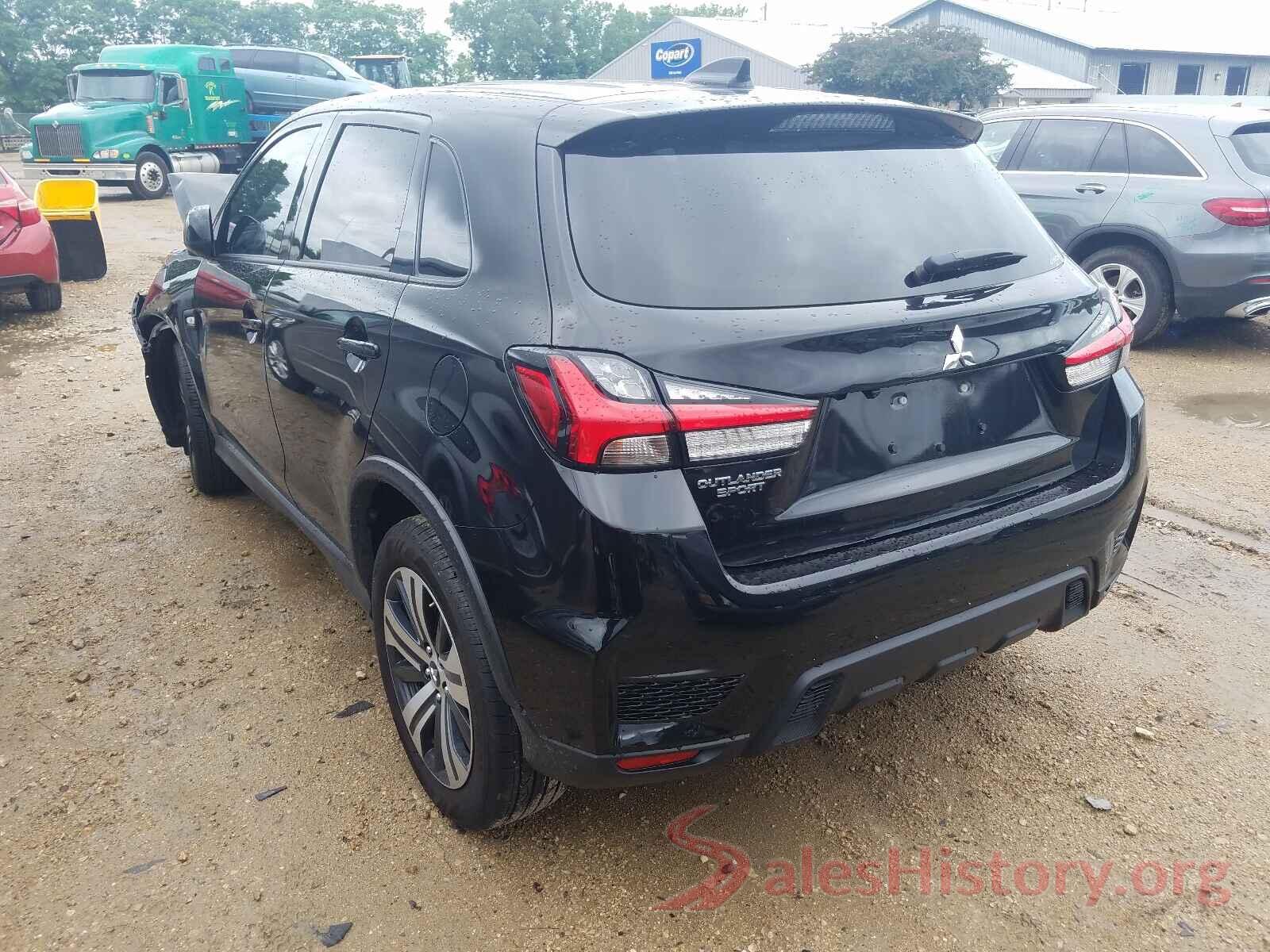 JA4ARUAU5MU005898 2021 MITSUBISHI OUTLANDER