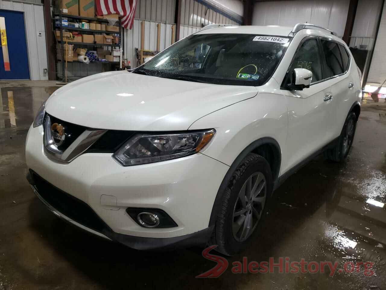 KNMAT2MVXGP725622 2016 NISSAN ROGUE