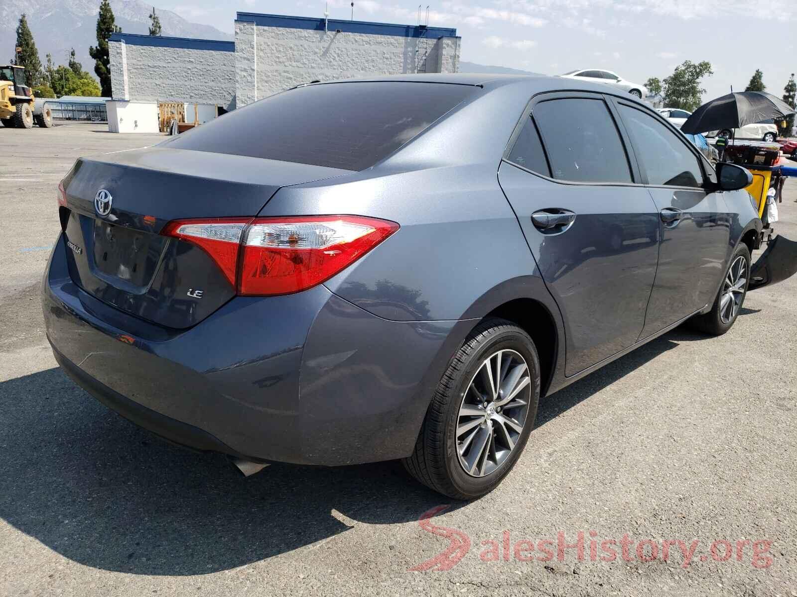 5YFBURHE3GP530058 2016 TOYOTA COROLLA