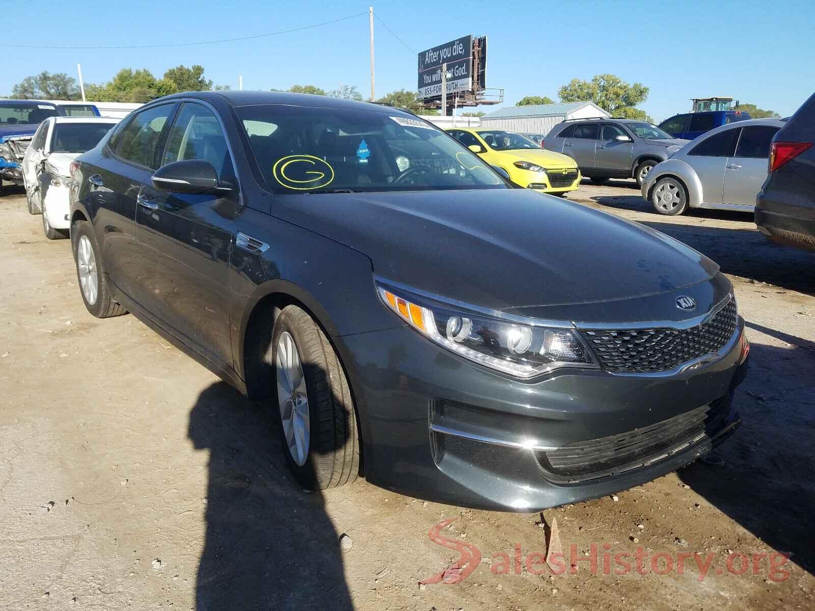 5XXGU4L34GG018011 2016 KIA OPTIMA