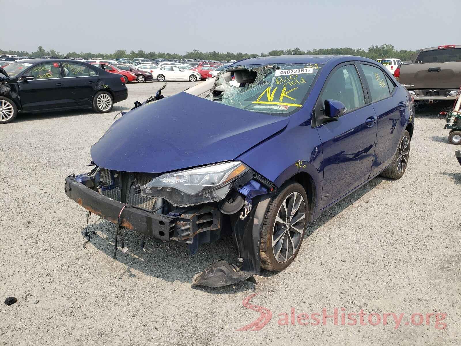 2T1BURHE5HC822473 2017 TOYOTA COROLLA