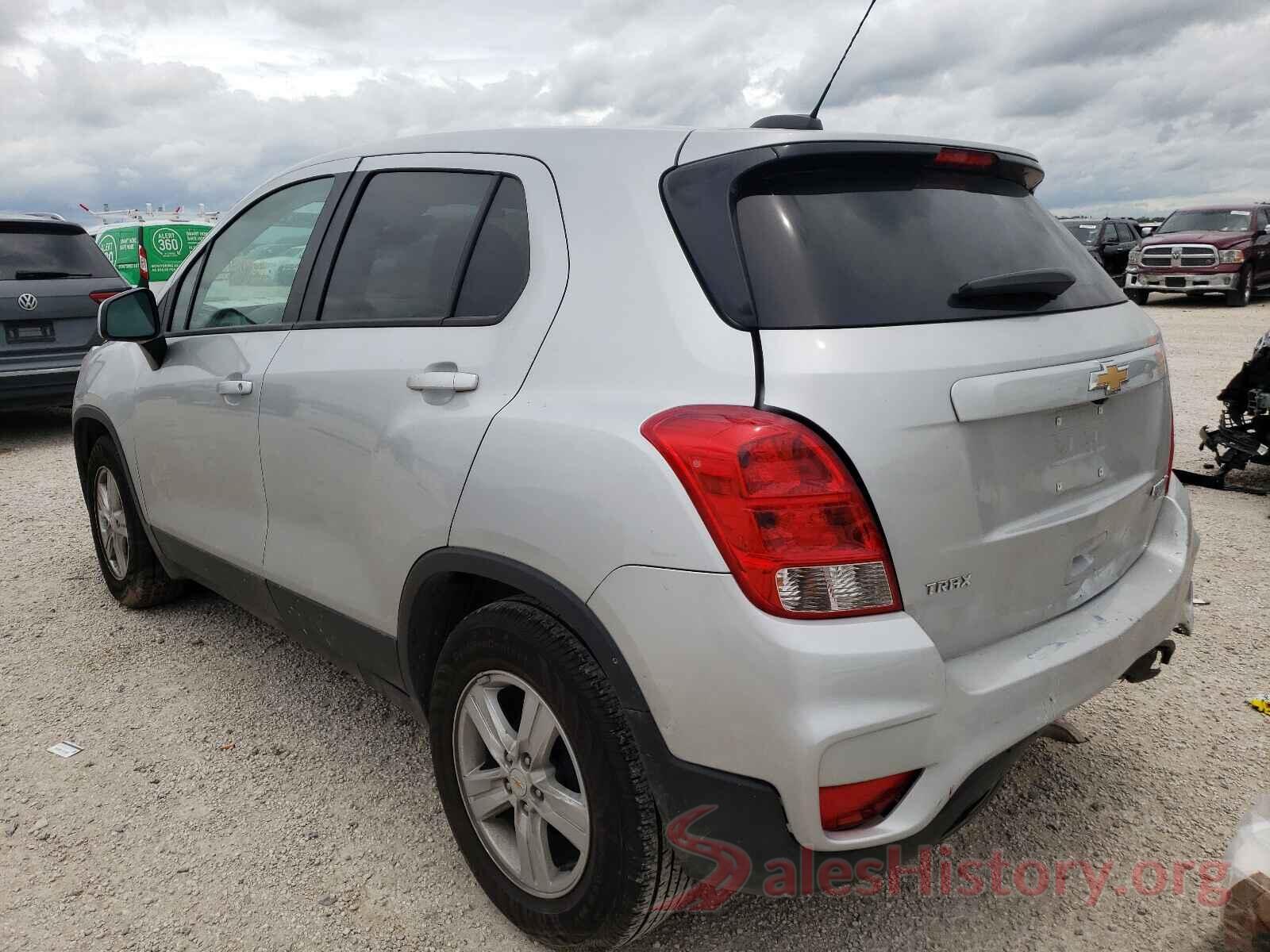 KL7CJKSB7LB319843 2020 CHEVROLET TRAX