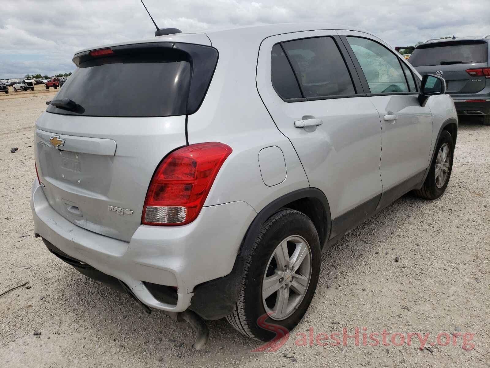 KL7CJKSB7LB319843 2020 CHEVROLET TRAX