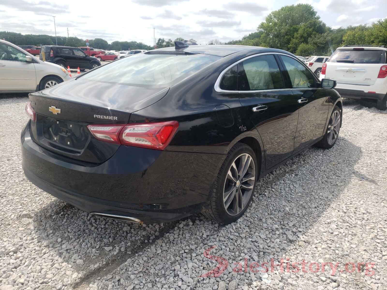 1G1ZE5SX2KF150460 2019 CHEVROLET MALIBU