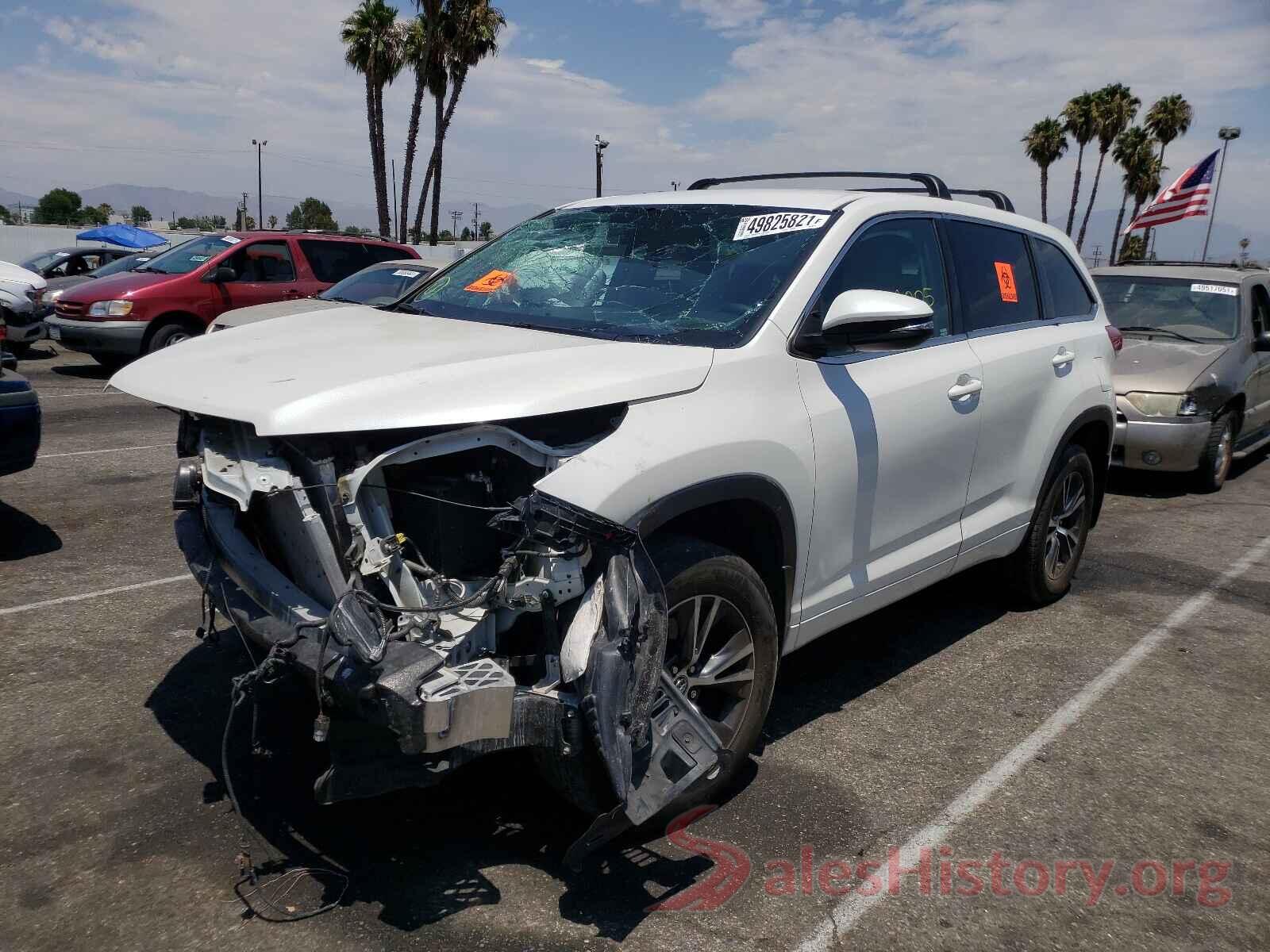 5TDZZRFH7JS282179 2018 TOYOTA HIGHLANDER