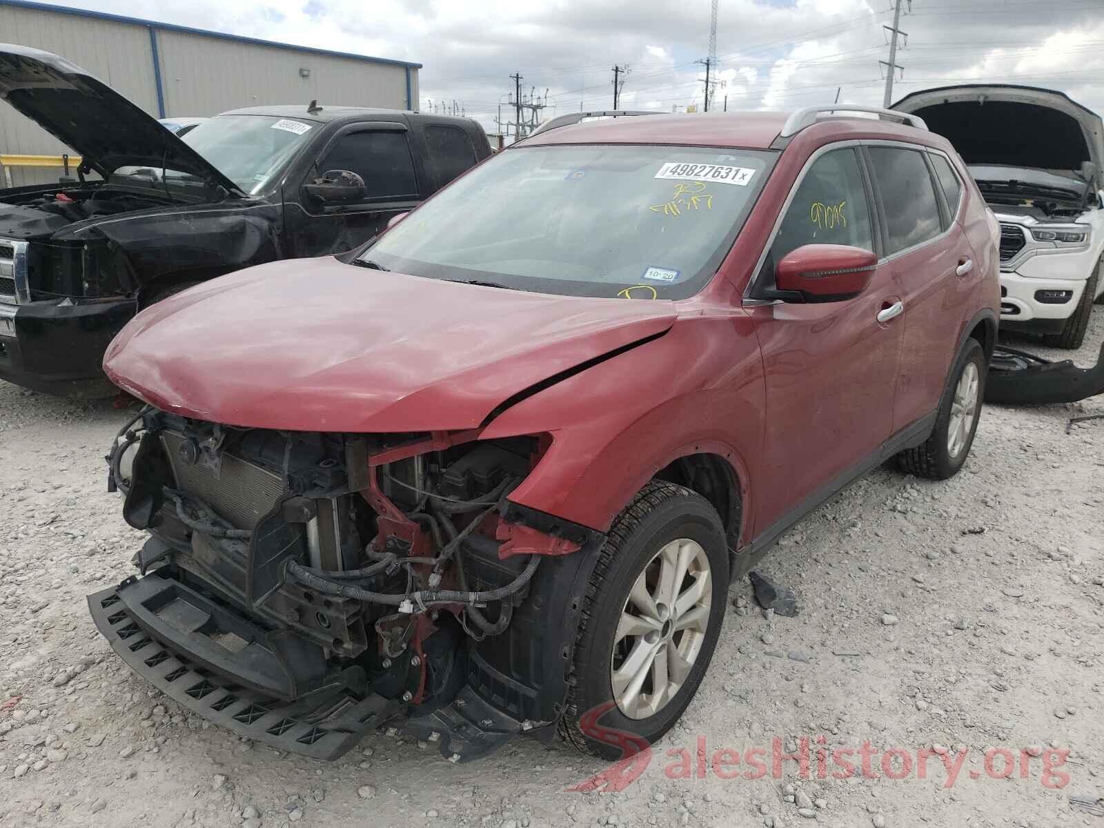 KNMAT2MT3GP711317 2016 NISSAN ROGUE