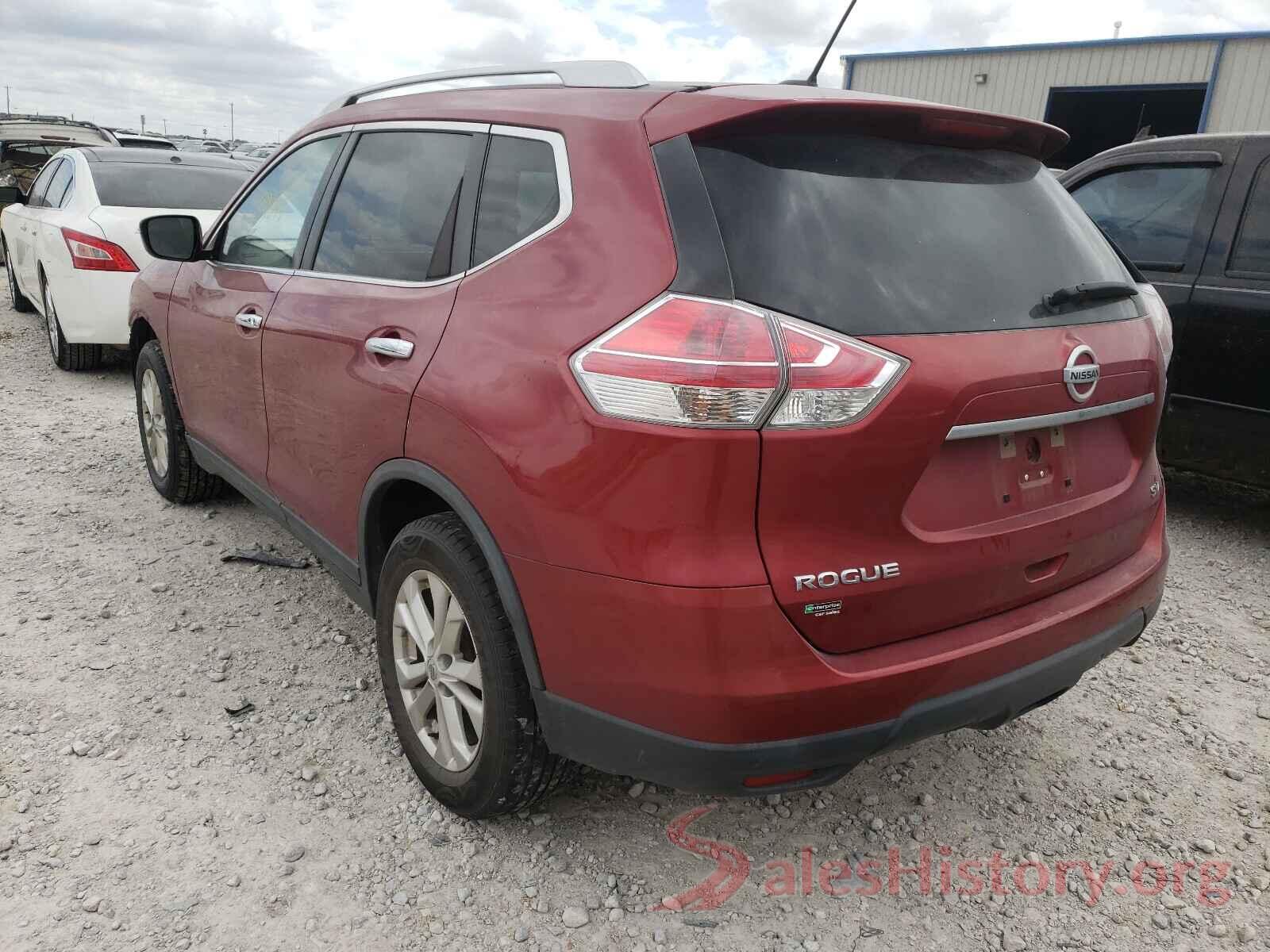 KNMAT2MT3GP711317 2016 NISSAN ROGUE