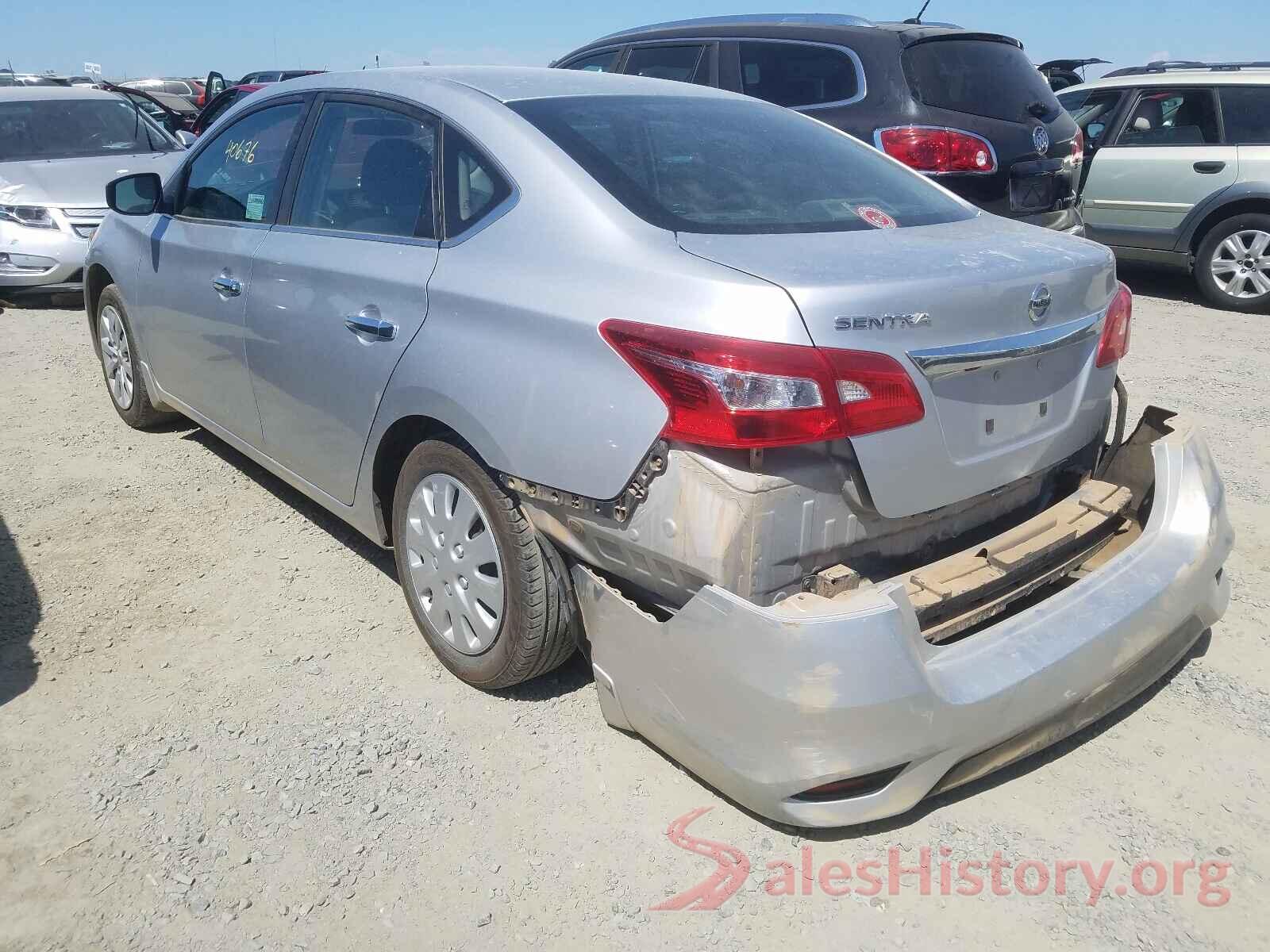 3N1AB7AP7KY405416 2019 NISSAN SENTRA