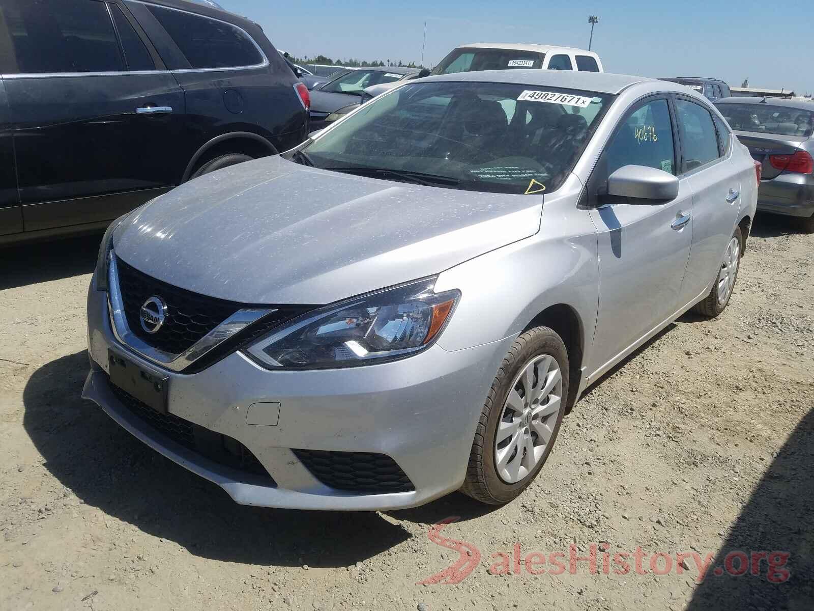 3N1AB7AP7KY405416 2019 NISSAN SENTRA