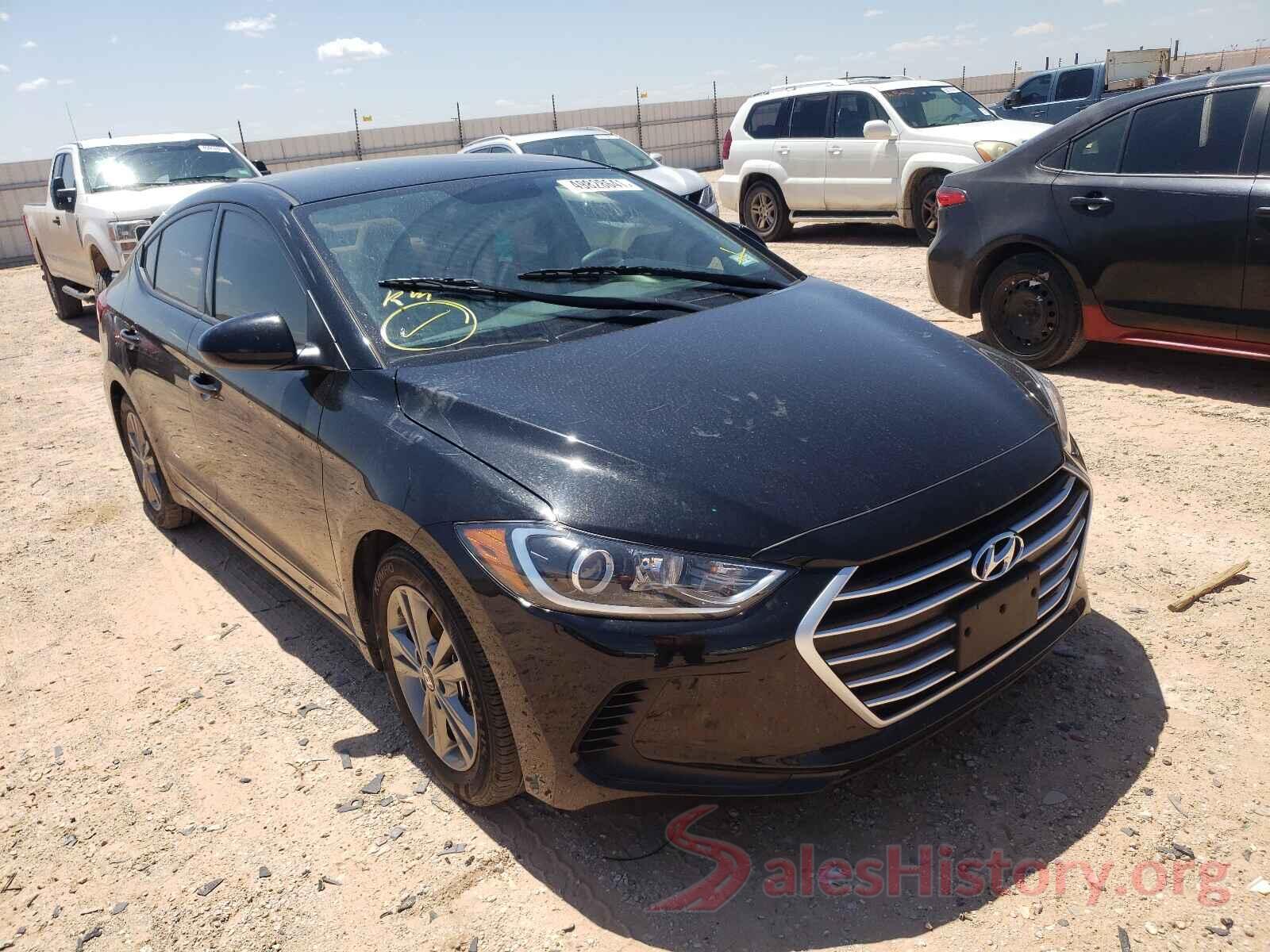 5NPD84LF8JH327932 2018 HYUNDAI ELANTRA