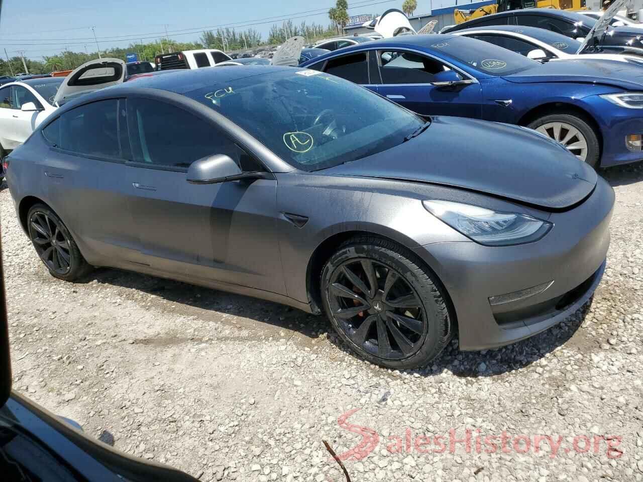 5YJ3E1EB4JF184912 2018 TESLA MODEL 3