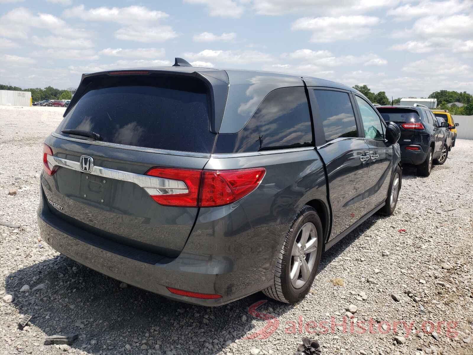 5FNRL6H79JB109174 2018 HONDA ODYSSEY