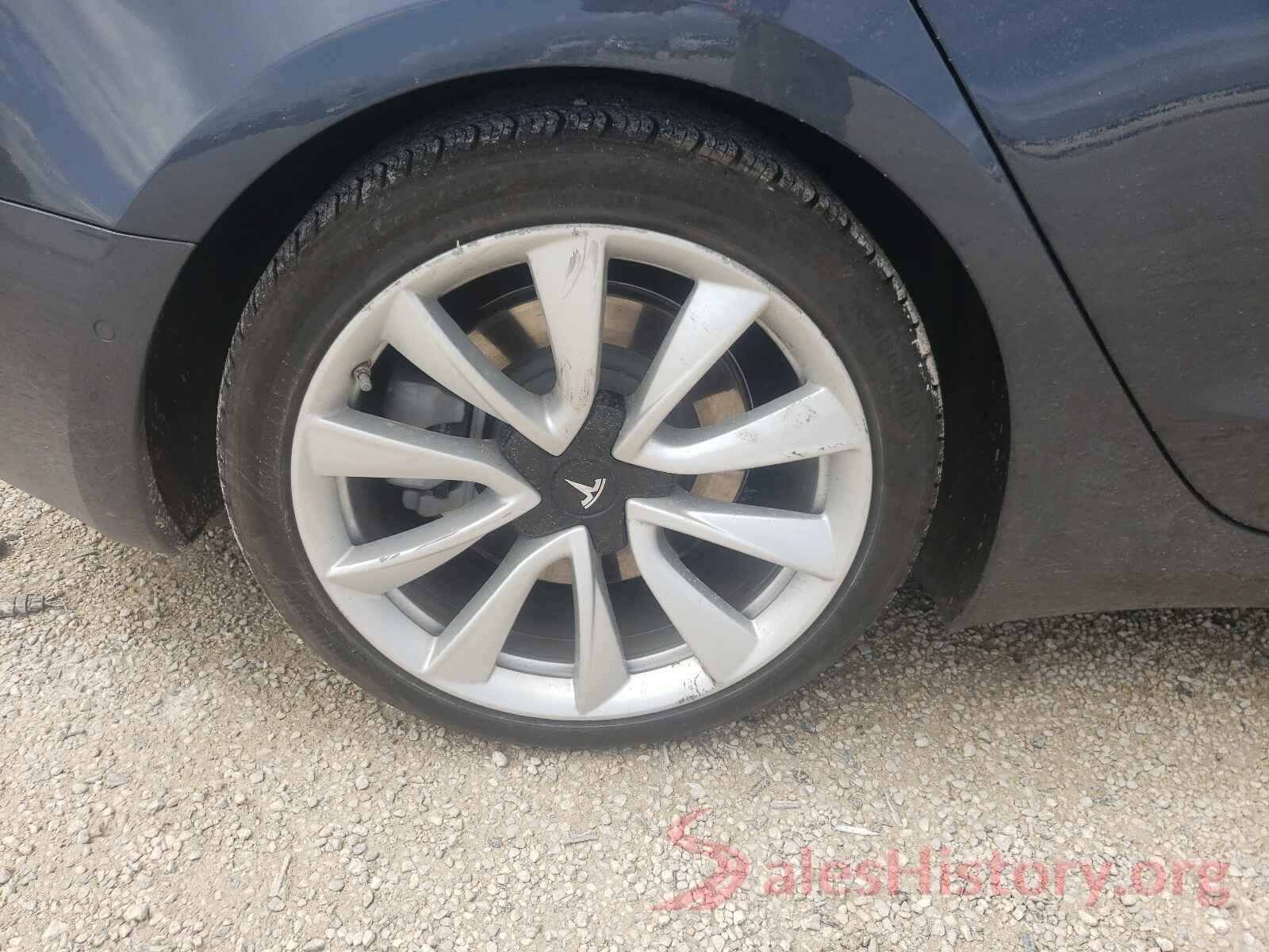 5YJ3E1EA4JF035648 2018 TESLA MODEL 3