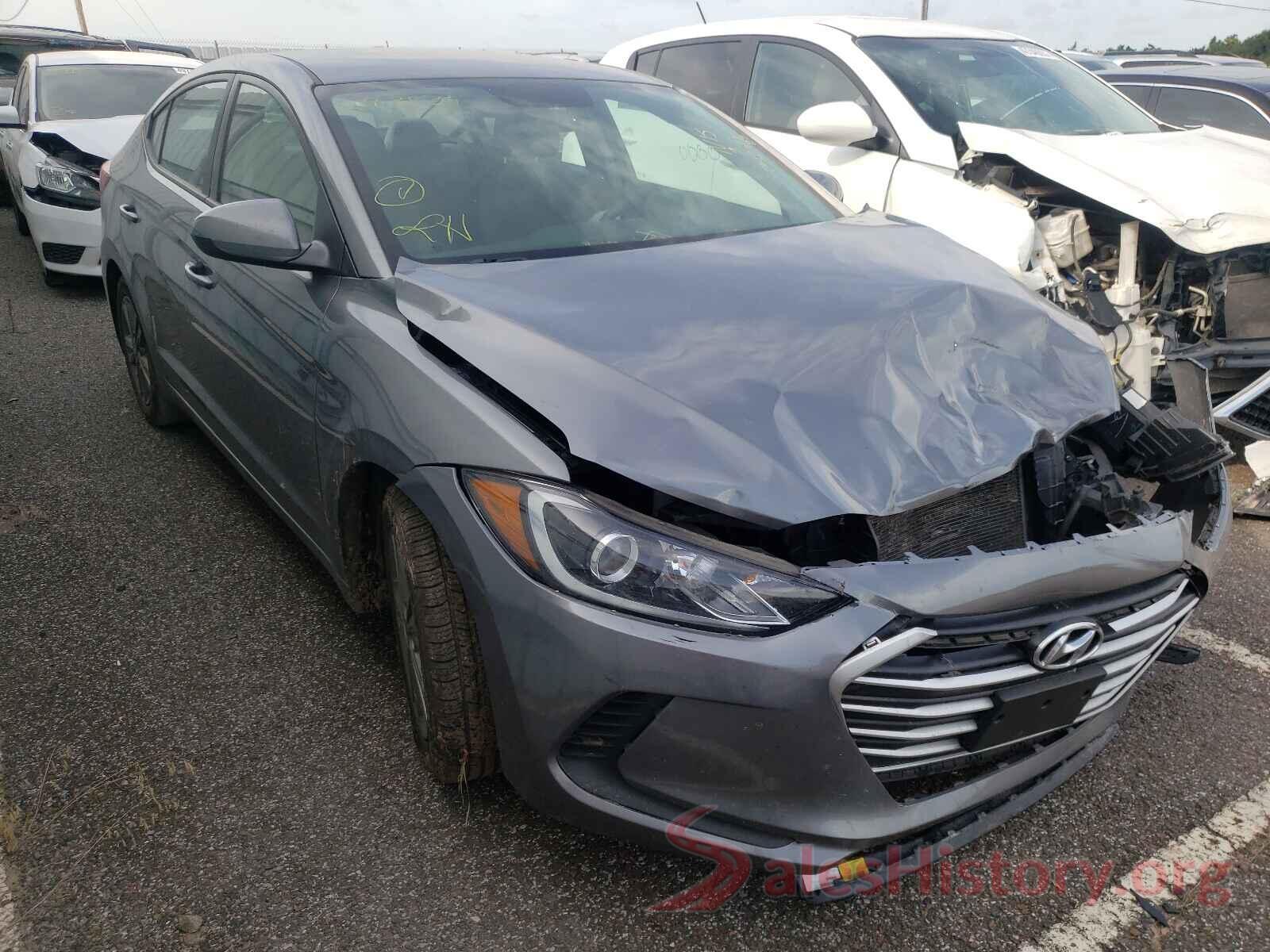 5NPD84LF4JH293830 2018 HYUNDAI ELANTRA