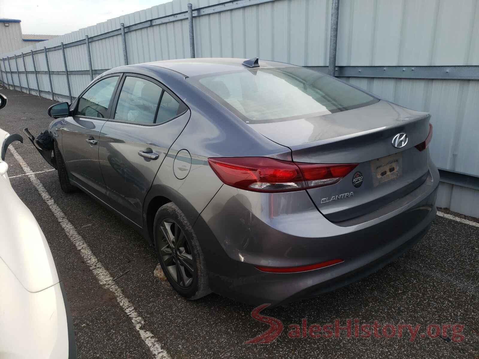 5NPD84LF4JH293830 2018 HYUNDAI ELANTRA