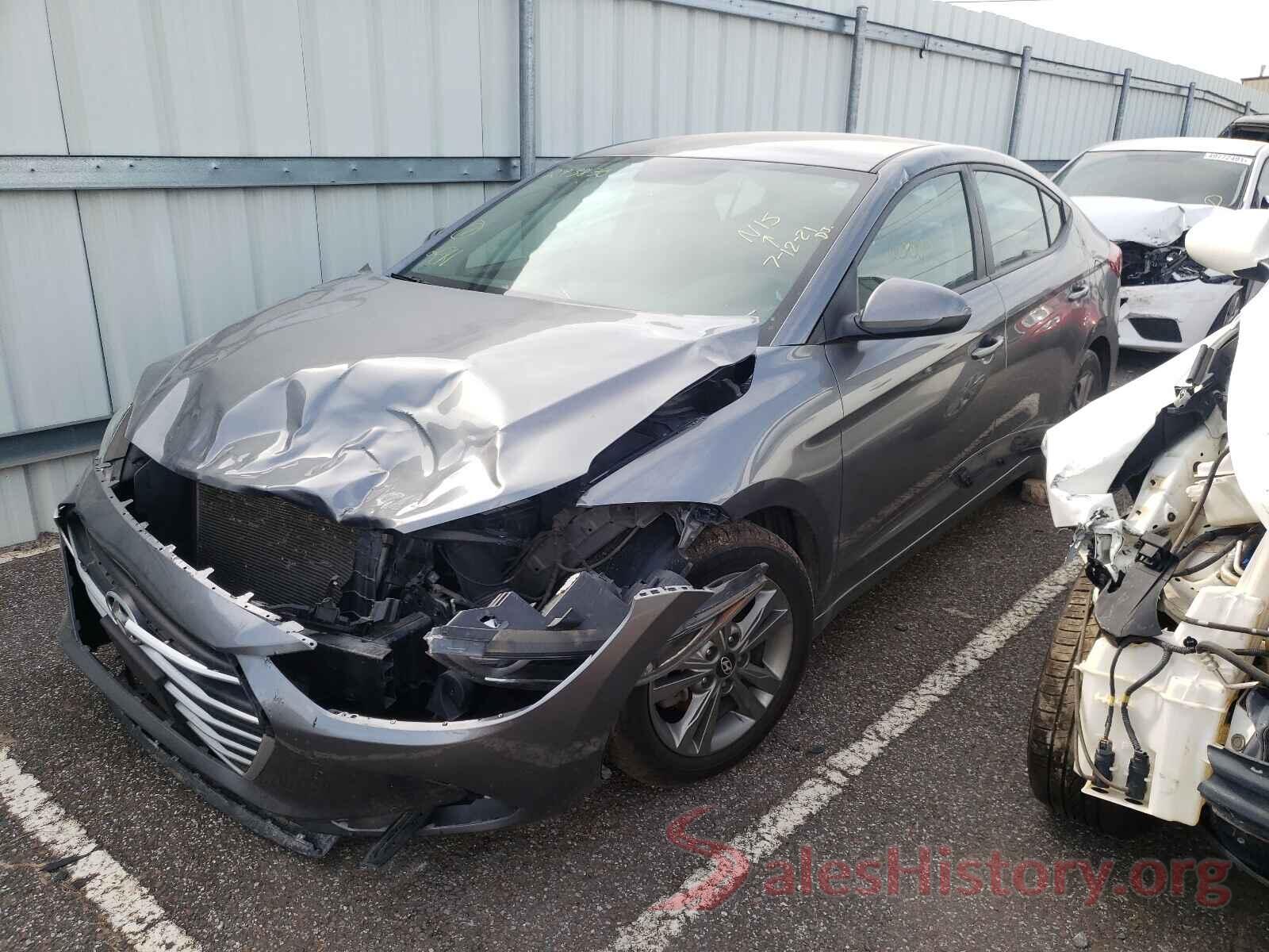 5NPD84LF4JH293830 2018 HYUNDAI ELANTRA