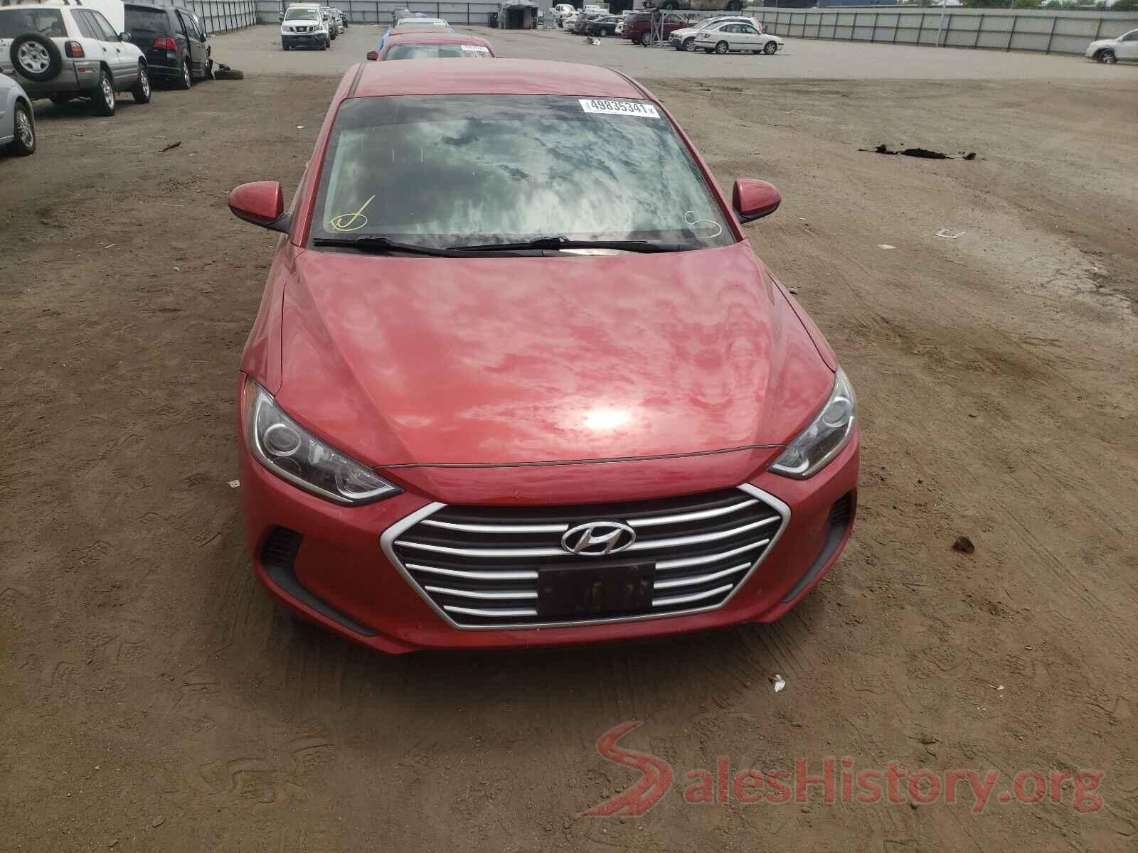 5NPD84LF7HH122189 2017 HYUNDAI ELANTRA