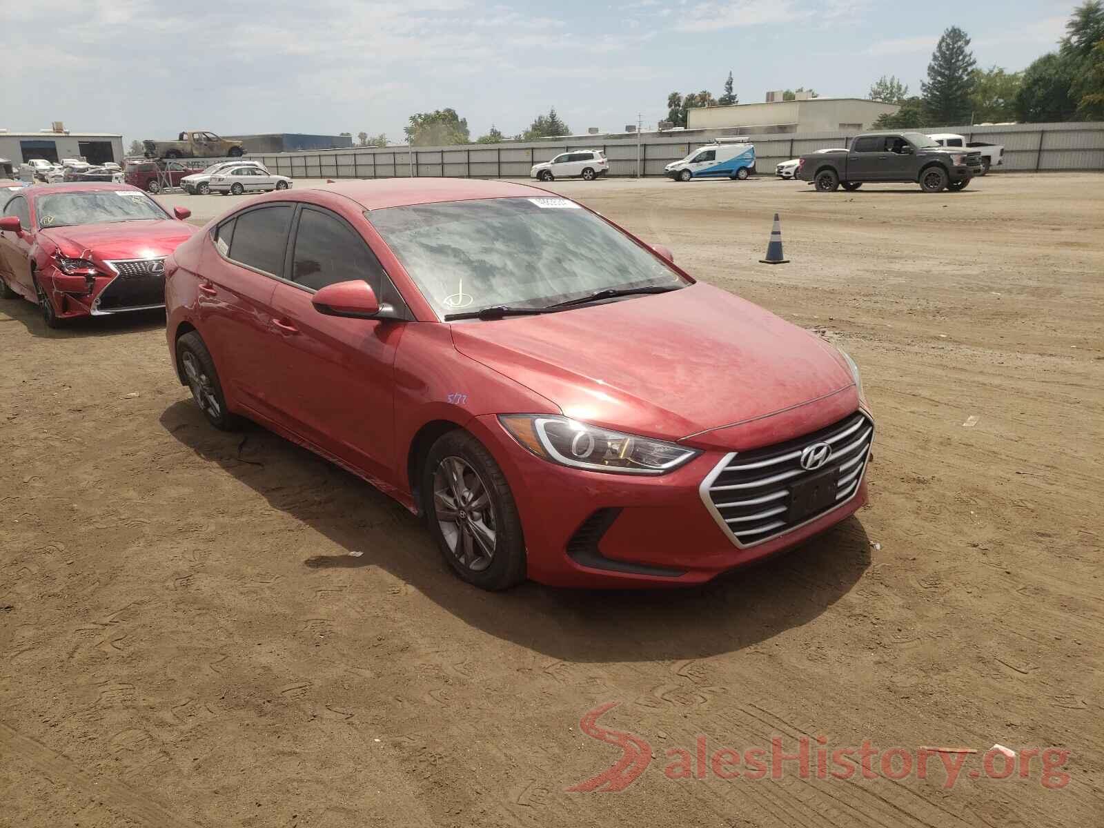 5NPD84LF7HH122189 2017 HYUNDAI ELANTRA