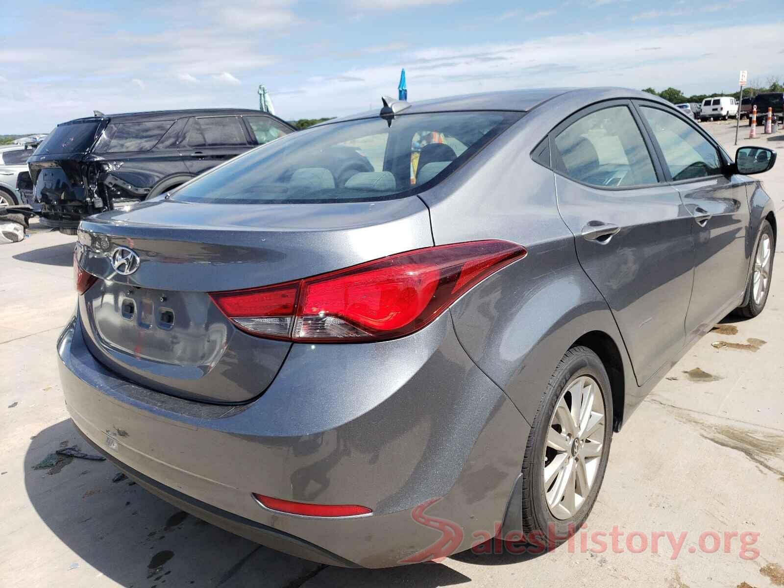 KMHDH4AE3GU598790 2016 HYUNDAI ELANTRA